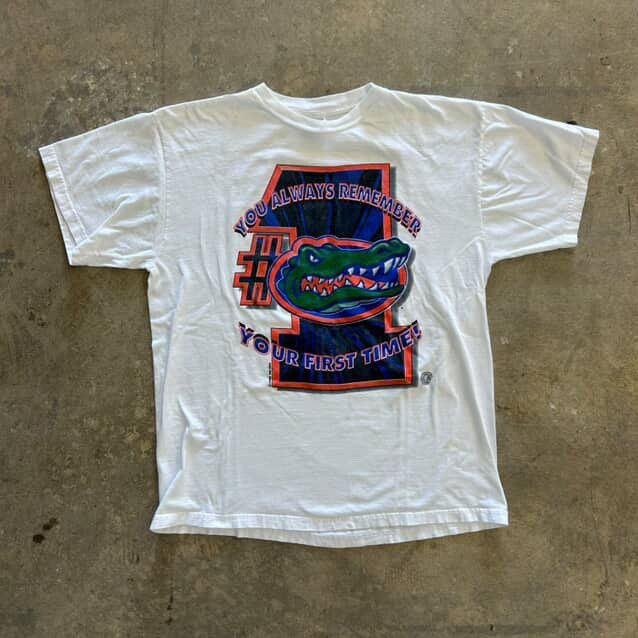 Vintage Vintage Florida Gators Championship Tee Size US XL / EU 56 / 4 - 1 Thumbnail
