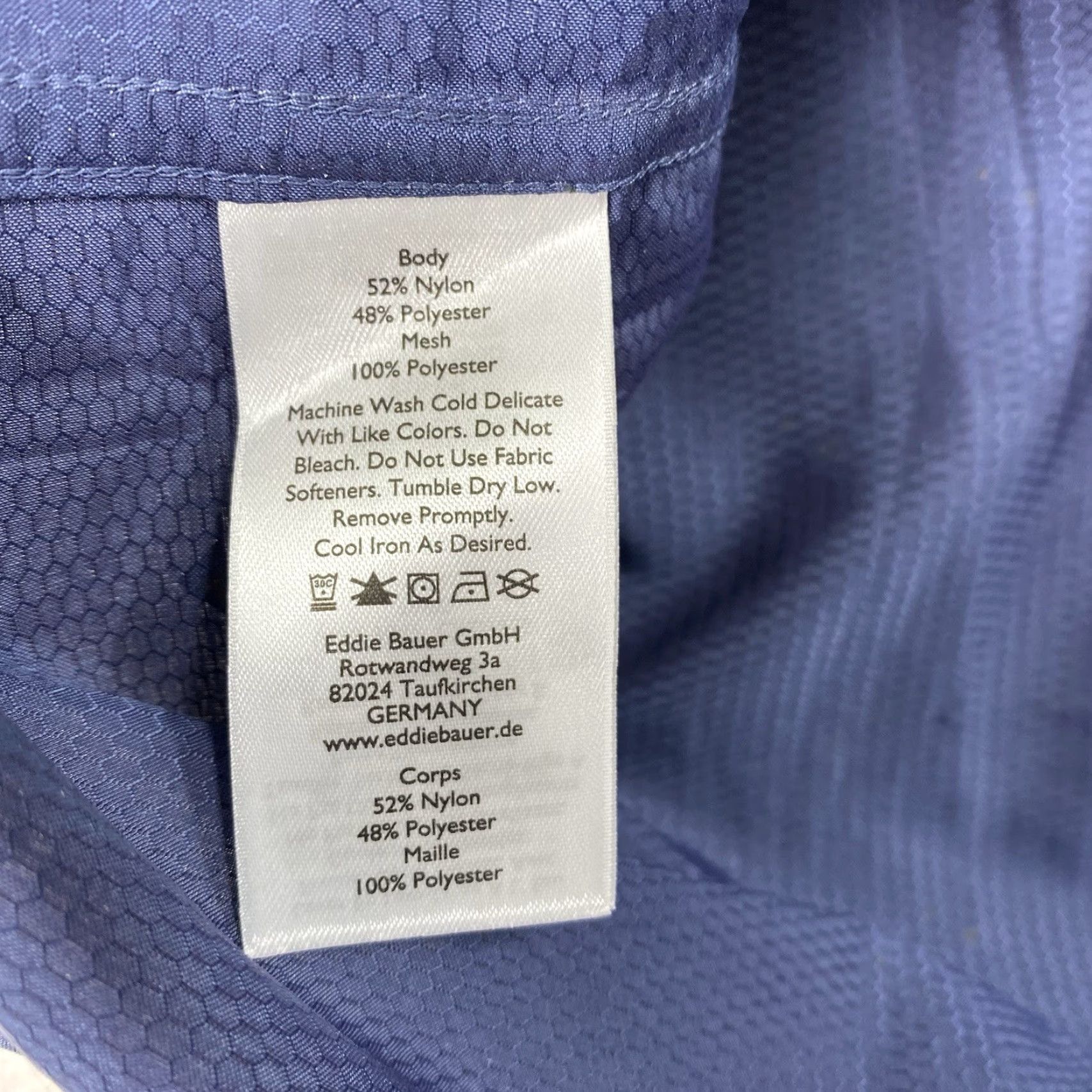 Eddie Bauer Eddie Bauer First Ascent Shirt Mens M Button Up Blue Printed Lightweight Outdoor Size US M / EU 48-50 / 2 - 6 Thumbnail