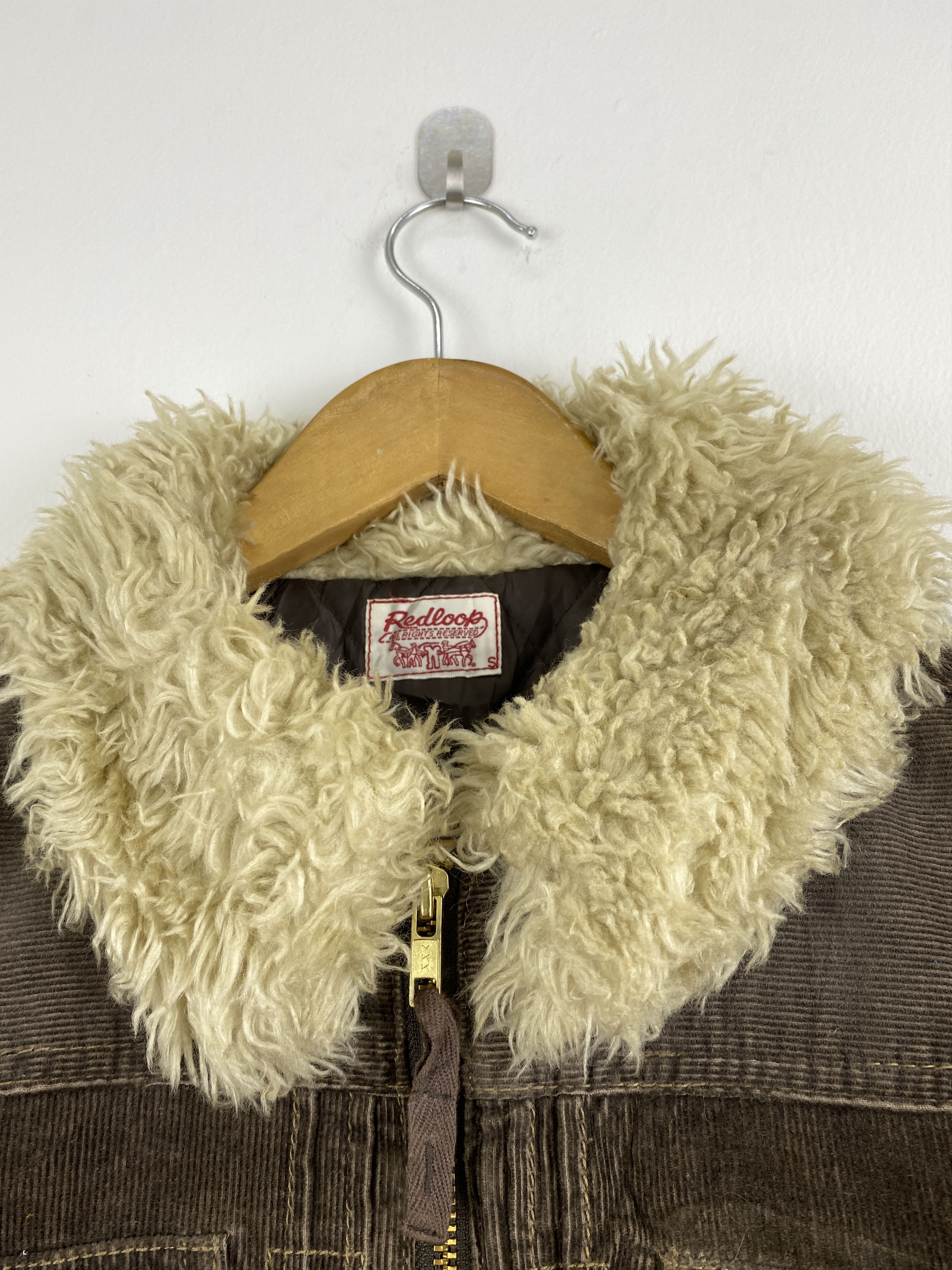 Levi's Levis Redloop Trucker Hunting Jacket Corduroy Sherpa J2019 Size US XS / EU 42 / 0 - 8 Thumbnail