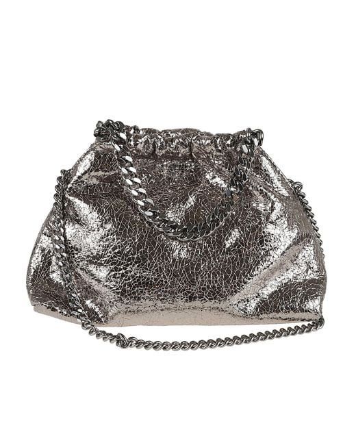 Stella McCartney os11x1225 Size: OS / Falabella Mini Shoulder Bag in Silver Size ONE SIZE - 3 Thumbnail