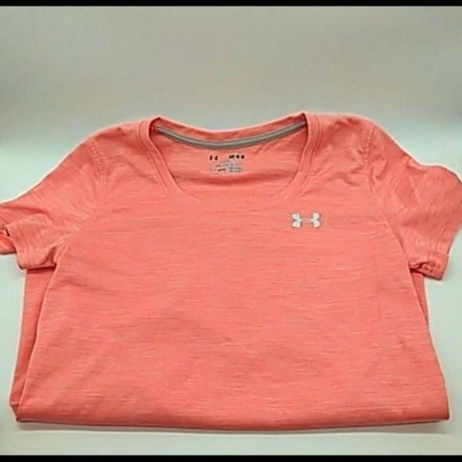 Under Armour Under Armour Women's Medium Orange Performance T-Shirt Size M / US 6-8 / IT 42-44 - 4 Thumbnail