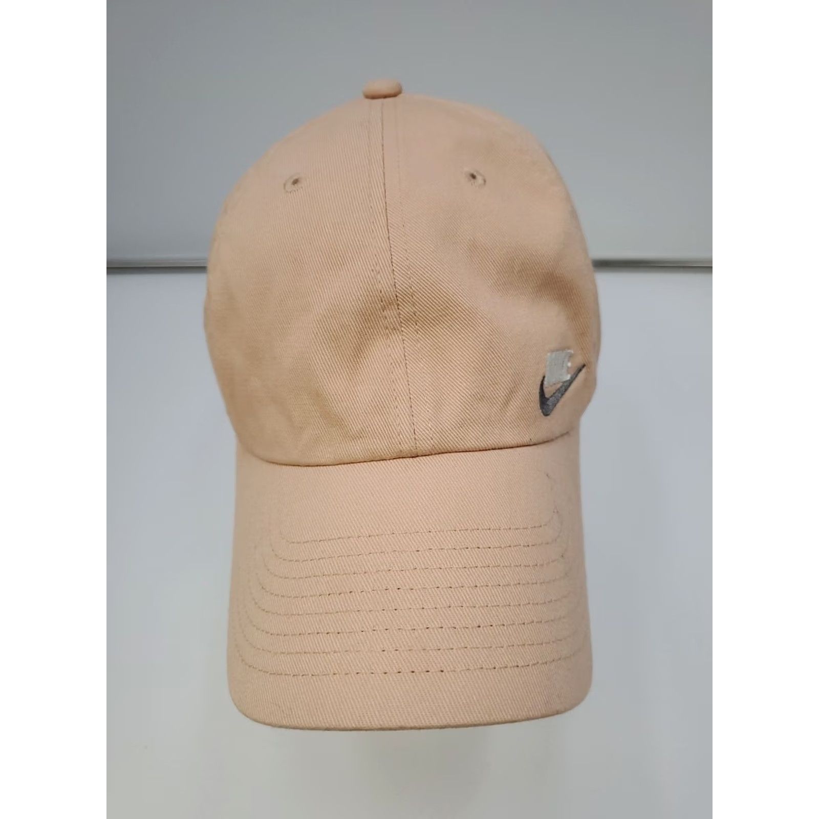 Nike Nike Heritage86 Strapback Adjustable Womens Hat 6 Panel Peach Solid Cap Sports Summer Spring Womens Size ONE SIZE - 2 Thumbnail