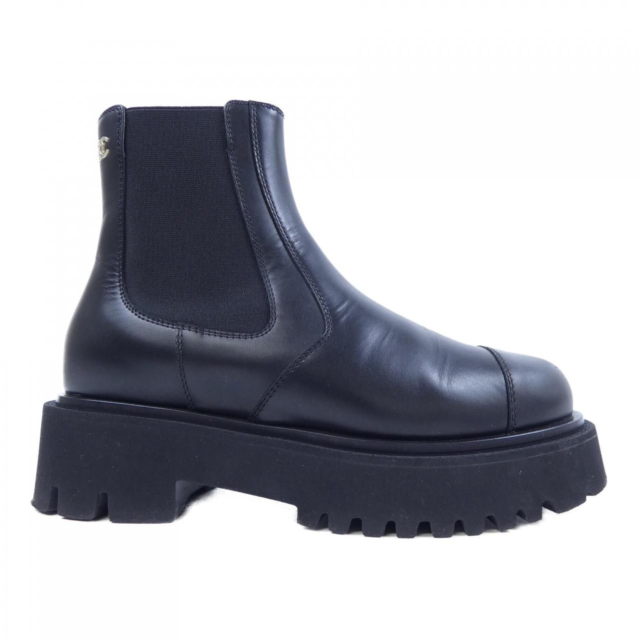 Chanel Chanel Chanel G45784B17237 Calfskin Boots Leather Shoes G45784B17237 DUTY FREE for USA Size ONE SIZE - 1 Thumbnail