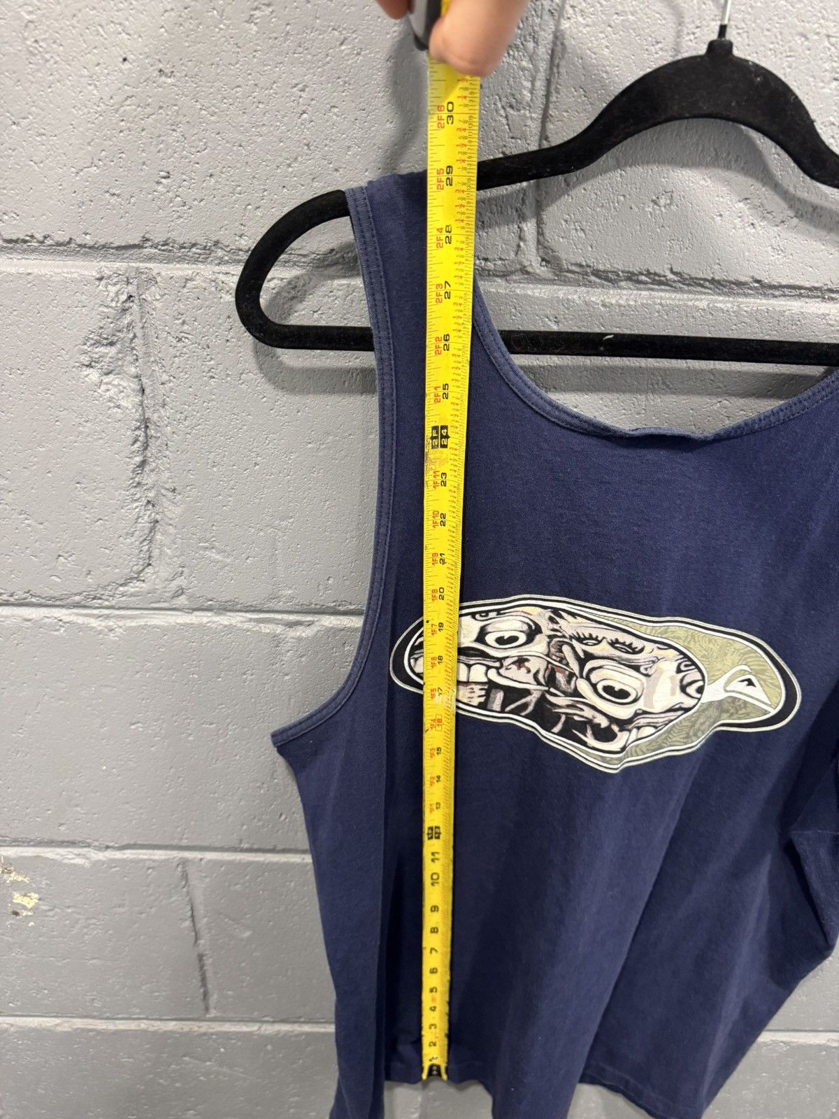 Quiksilver Vintage navy blue made in usa 90s Quiksilver tank top Size US L / EU 52-54 / 3 - 5 Thumbnail