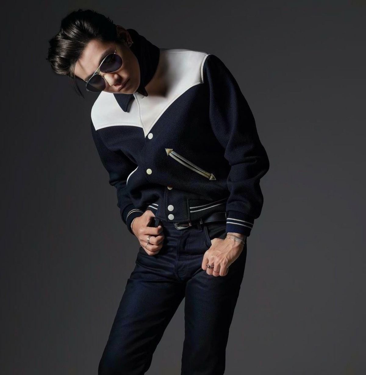 Celine × Hedi Slimane CELINE JACK TEDDY JACKET IN ARMORED WOOL BLACK 44 Size US S / EU 44-46 / 1 - 5 Thumbnail