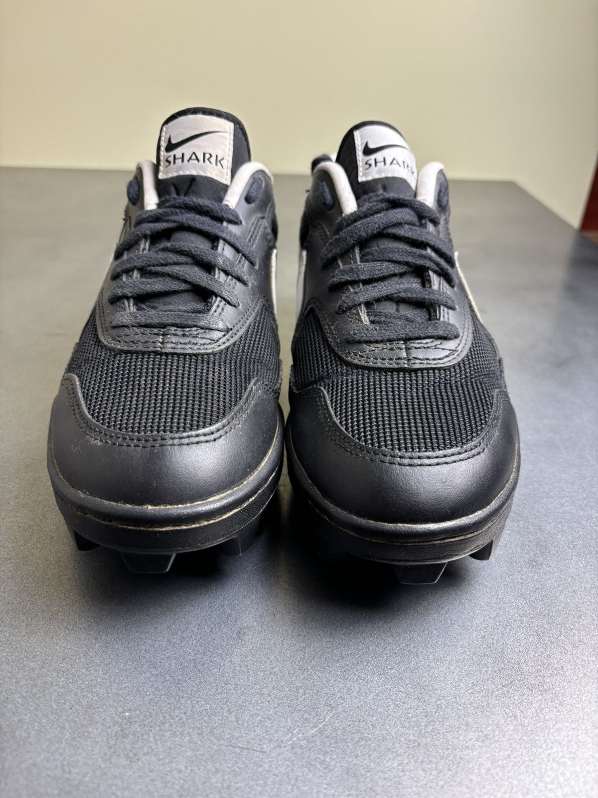 Nike × Vintage 1995 Nike Shark Cleats 90s Vintage Sport Sneaker Baseball Size US 8 / EU 41 - 5 Thumbnail