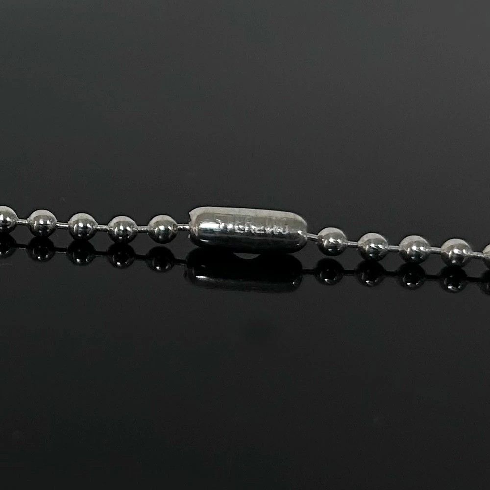 Chrome Hearts Chrome Hearts R30 Silver Ball Chain Necklace Size ONE SIZE - 3 Thumbnail