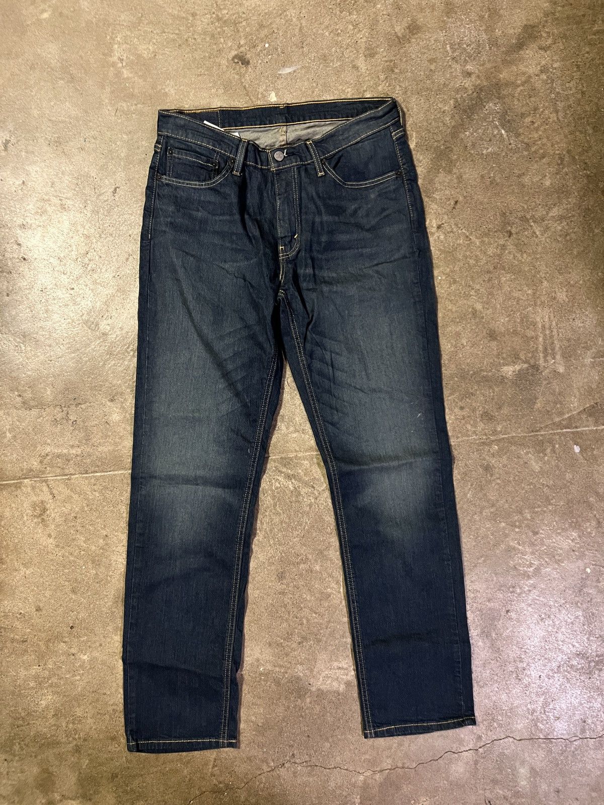 Levi's raw levis straight leg denim Size US 33 - 1 Thumbnail