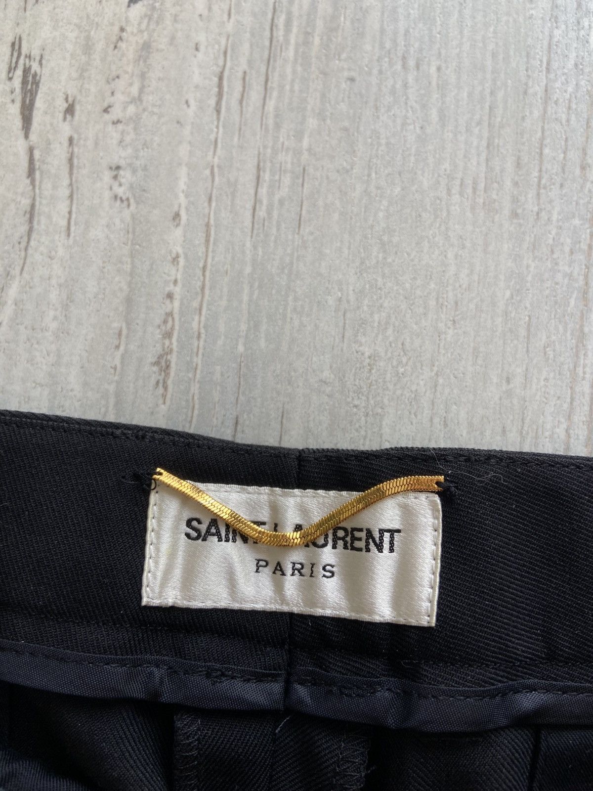 Saint Laurent Paris Woman’s Saint Laurent Formal Casual Pants Size 32" / US 10 / IT 46 - 7 Thumbnail