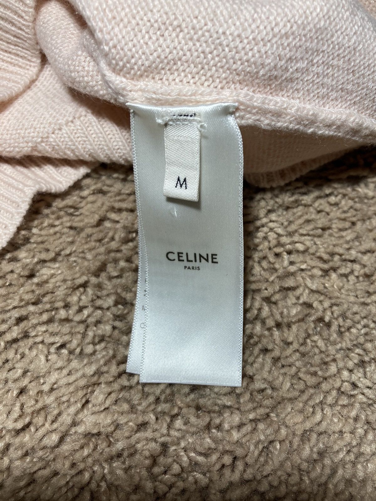 Celine SS21 Celine Cashmere Horse Knit Top 2021 Hedi Slimane Pastel Size US M / EU 48-50 / 2 - 9 Thumbnail