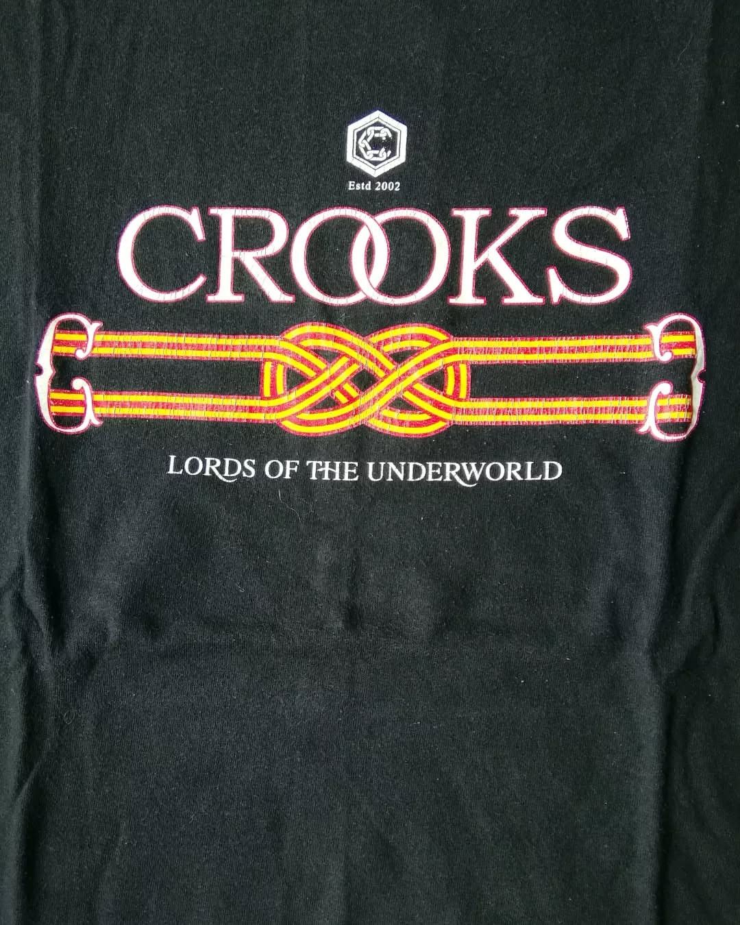 Crooks & Castles × Japanese Brand Crooks & Castles Underworld Letter Graphic Tees Size US M / EU 48-50 / 2 - 2 Thumbnail