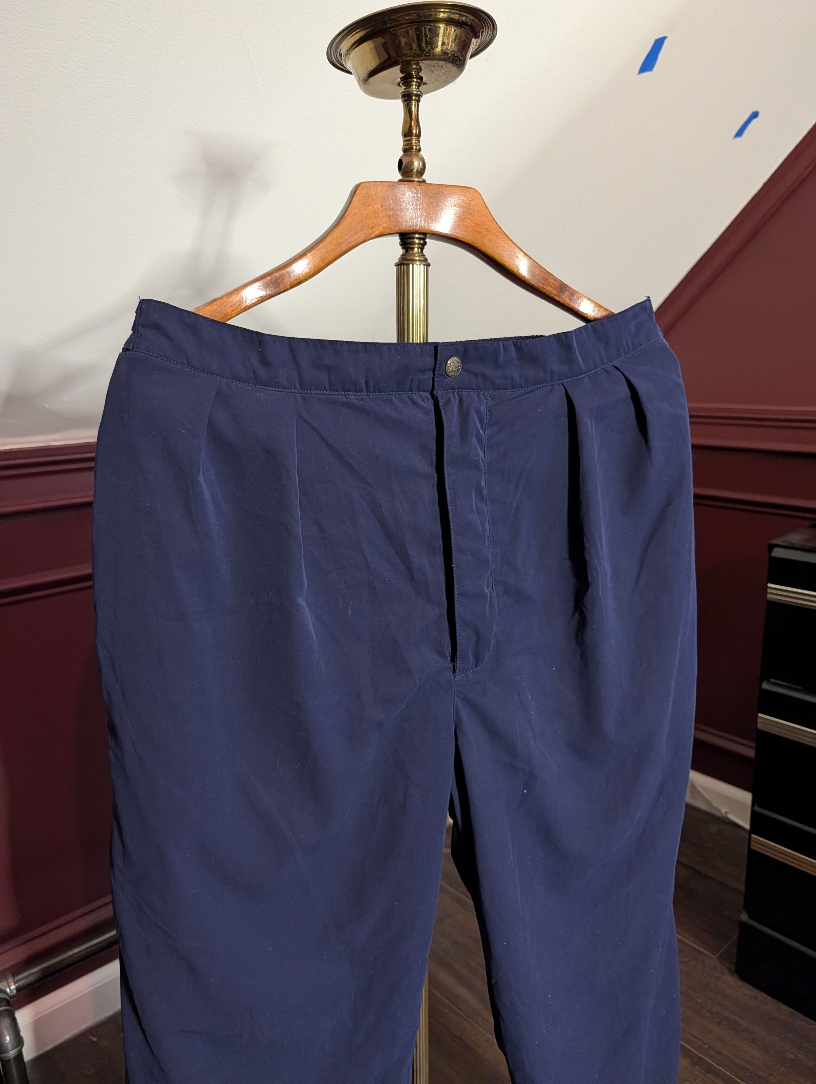 Goretex TOURNEY Gore Tex vintage fully lined waterproof track pants Size US 34 / EU 50 - 2 Thumbnail