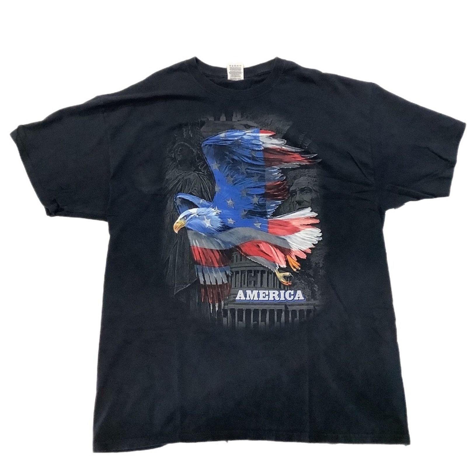 Vintage American Bald Eagle t-shirt Size US XL / EU 56 / 4 - 1 Thumbnail