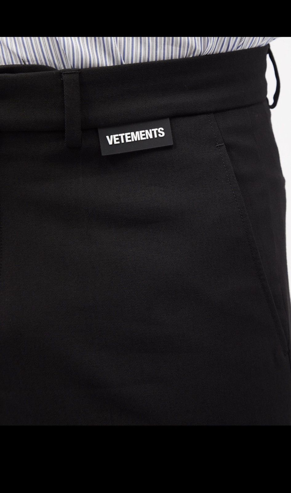 Vetements Vetements Low Rise Wide-Leg Trousers Size US 30 / EU 46 - 3 Thumbnail