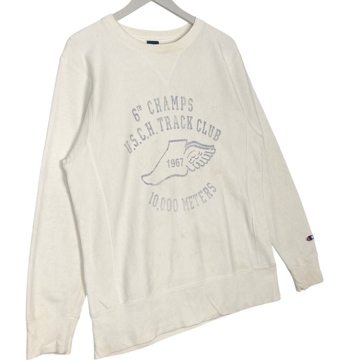 Champion Vintage Champion Sportwear Sweatshirt Crewneck White Size M Size US M / EU 48-50 / 2 - 3 Thumbnail