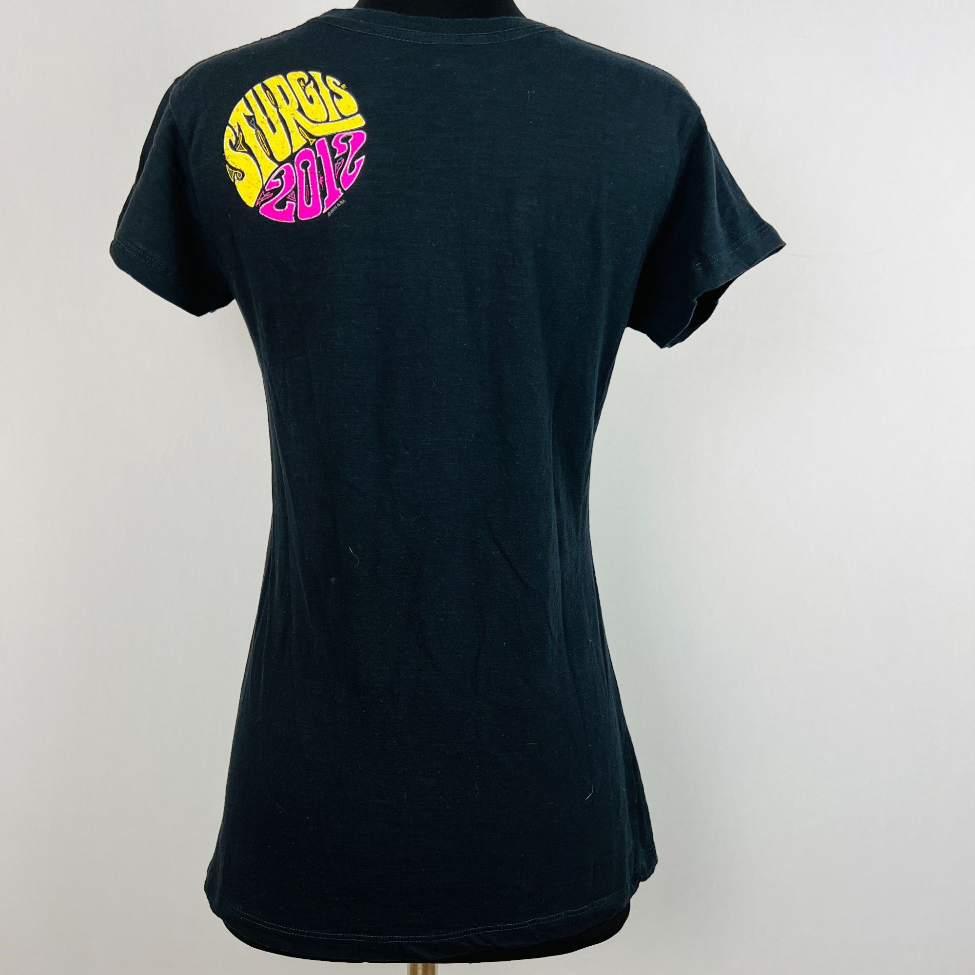 Other Sturgis Motorcycle Rally 2012 72 Years Womens XL Shirt T-Shi Size XL / US 12-14 / IT 48-50 - 3 Thumbnail