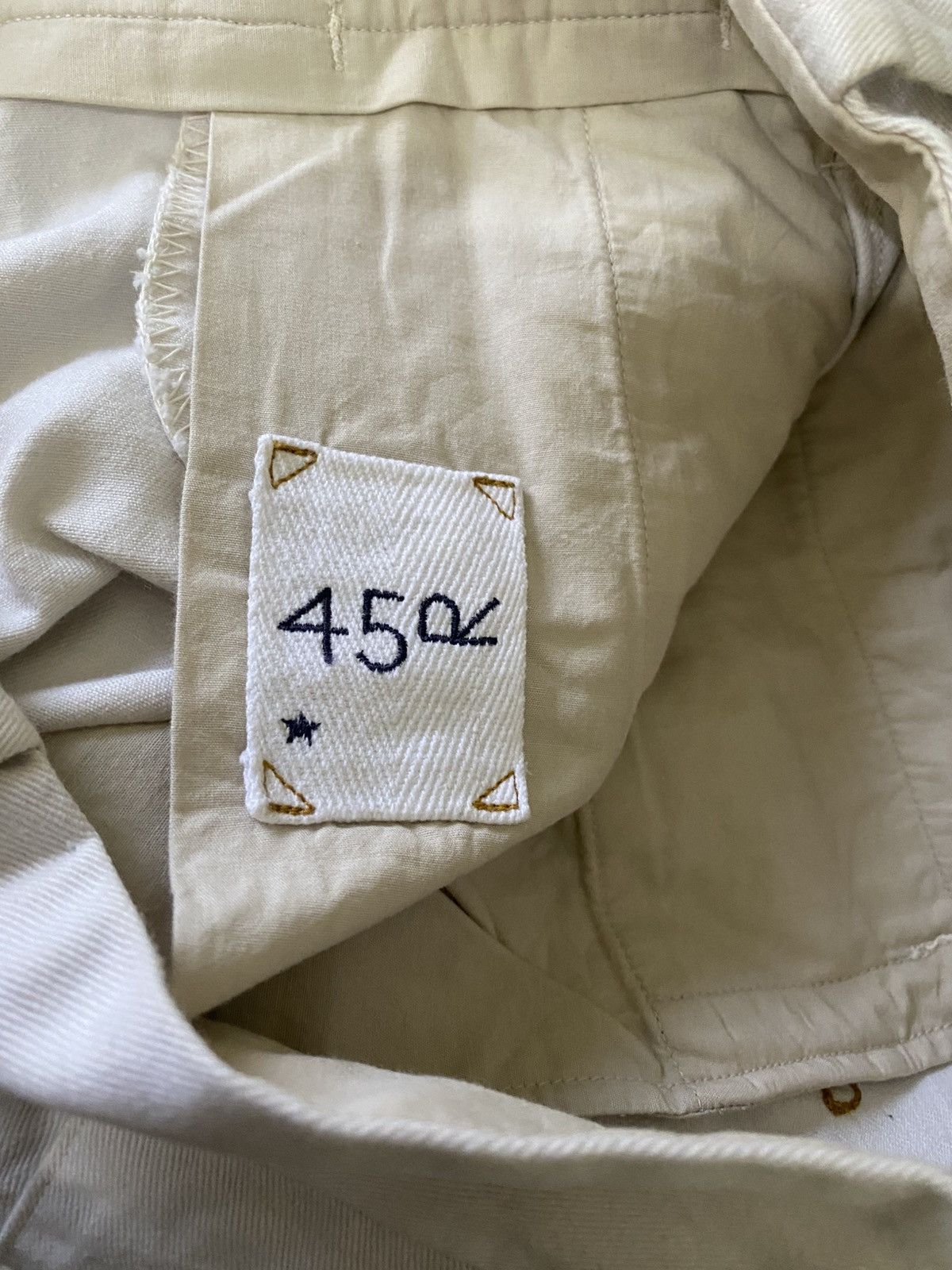 45rpm SEND OFFER! 45Rpm Basic Trousers White Size US 30 / EU 46 - 3 Thumbnail