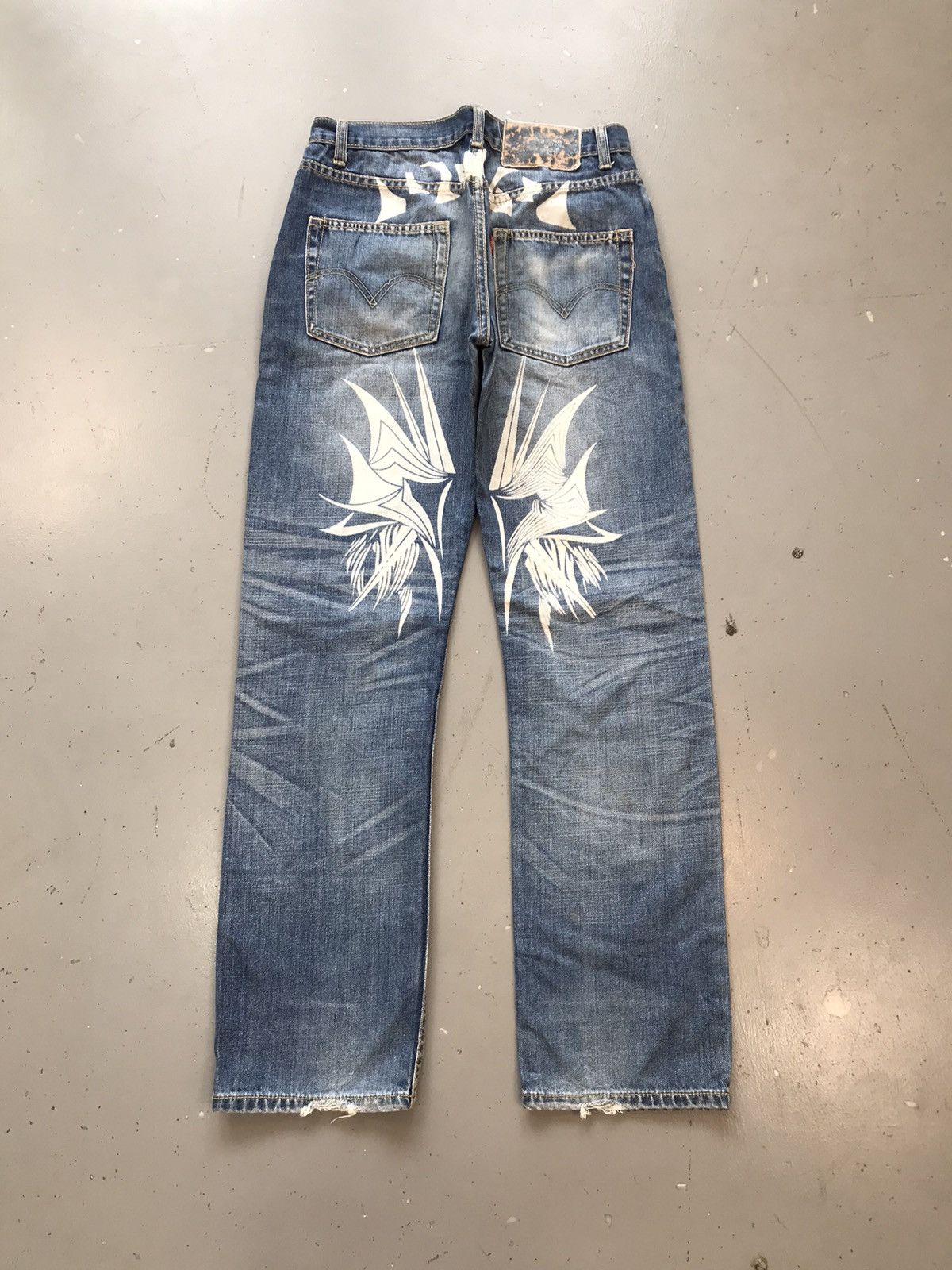Levi's × Vintage Vintage Levi’s Strauss &co red tab crazy patterns denim Size US 30 / EU 46 - 1 Thumbnail