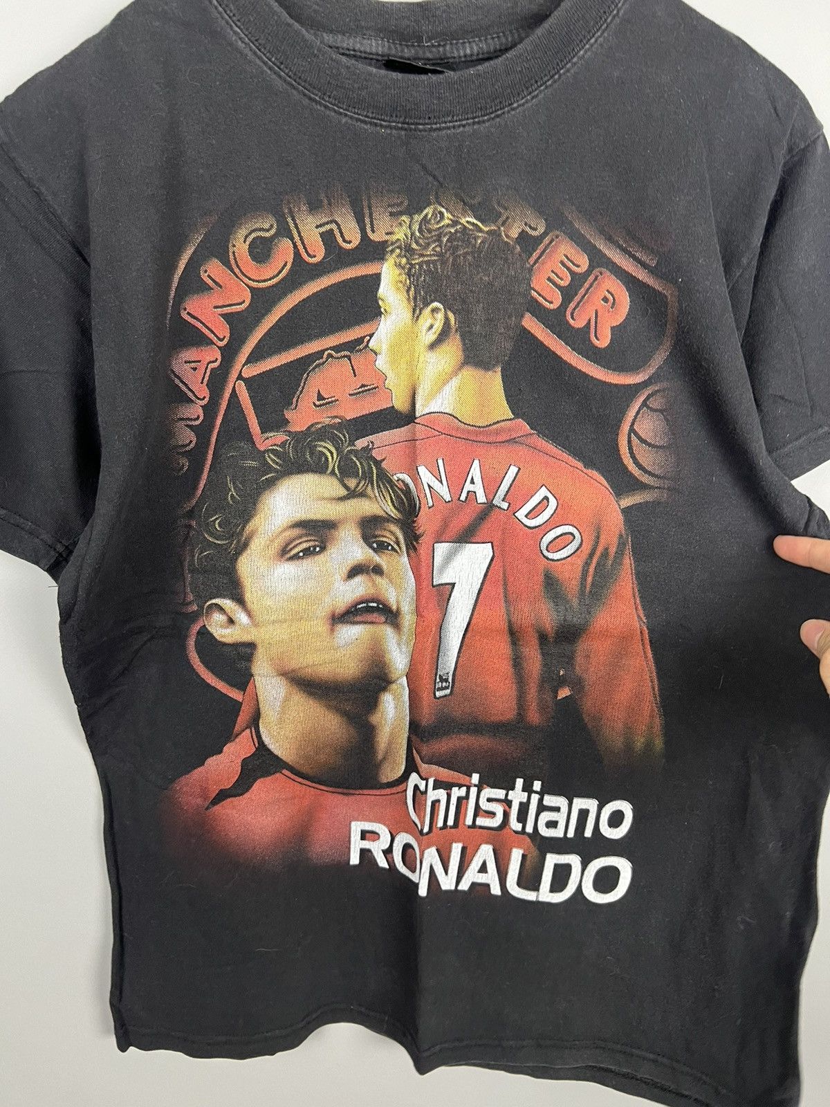 Vintage Vintage Manchester United Cristiano Ronaldo Graphic Tee Size US M / EU 48-50 / 2 - 2 Thumbnail