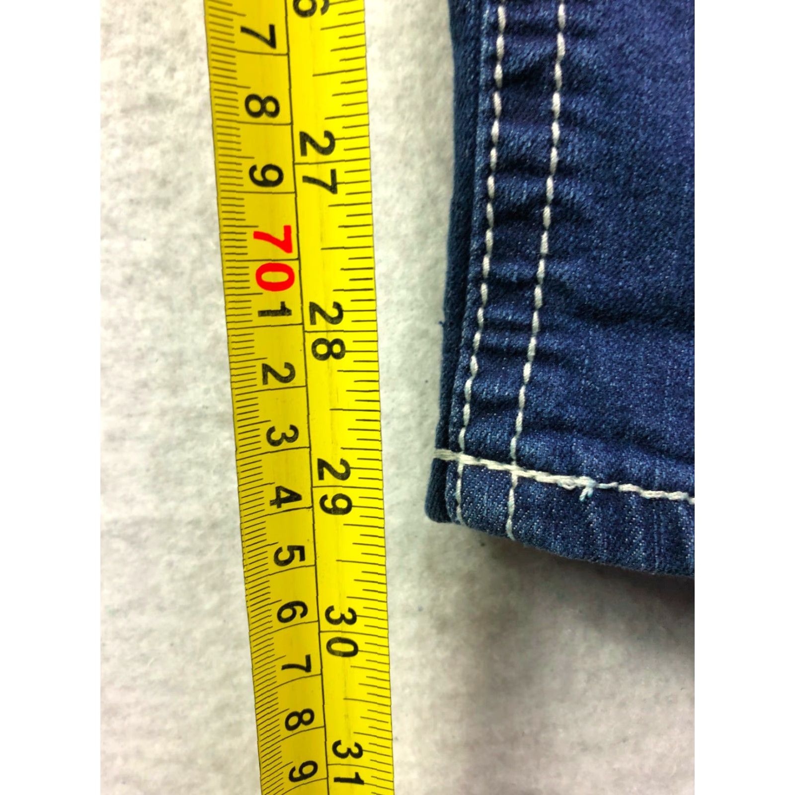 Denime cglcg Jeans Mid Rise Straight Leg Womens Size 6 Blue Denim Jeans Size 28" / US 6 / IT 42 - 4 Thumbnail