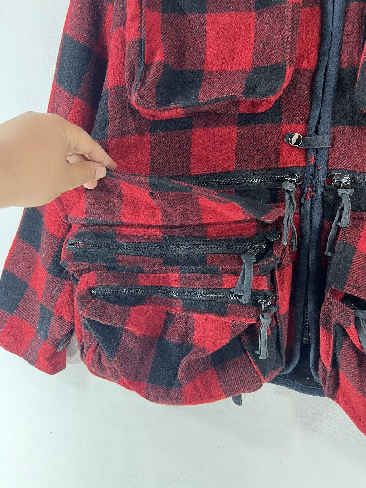 Japanese Brand VTG 90S RANDY RIOS MULTIPOCKETS HUNTING JACKET Size US L / EU 52-54 / 3 - 8 Thumbnail