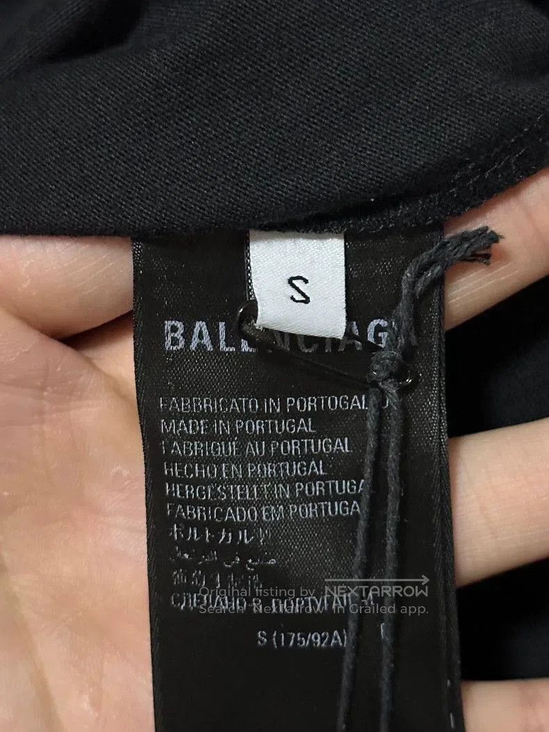 Balenciaga Balenciaga WFP Charity Wheat Ear SS Tee. Size US S / EU 44-46 / 1 - 7 Thumbnail