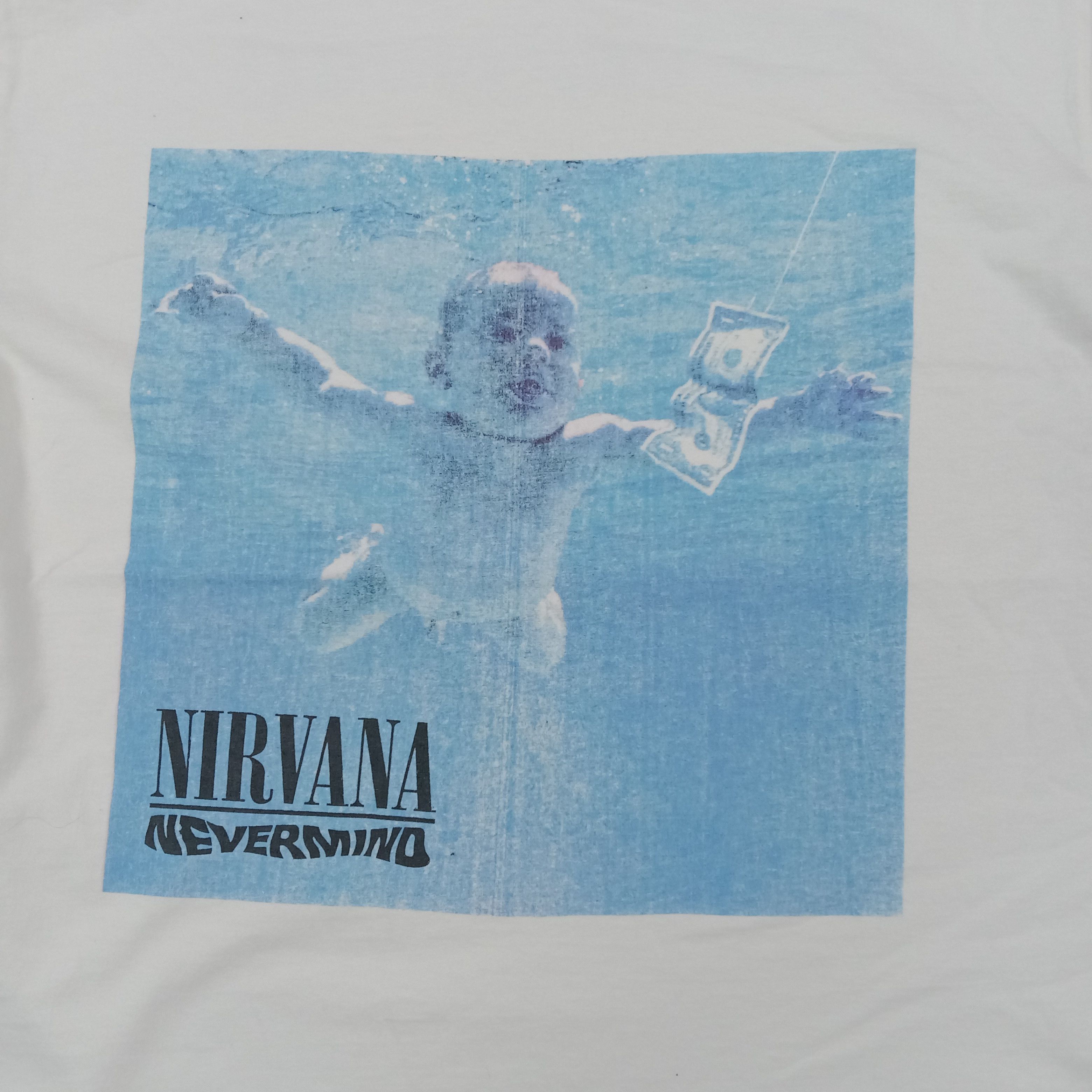 Nirvana Nirvana Nevermind Band 2000s Reprint Tshirt C276N32 Size US M / EU 48-50 / 2 - 2 Thumbnail