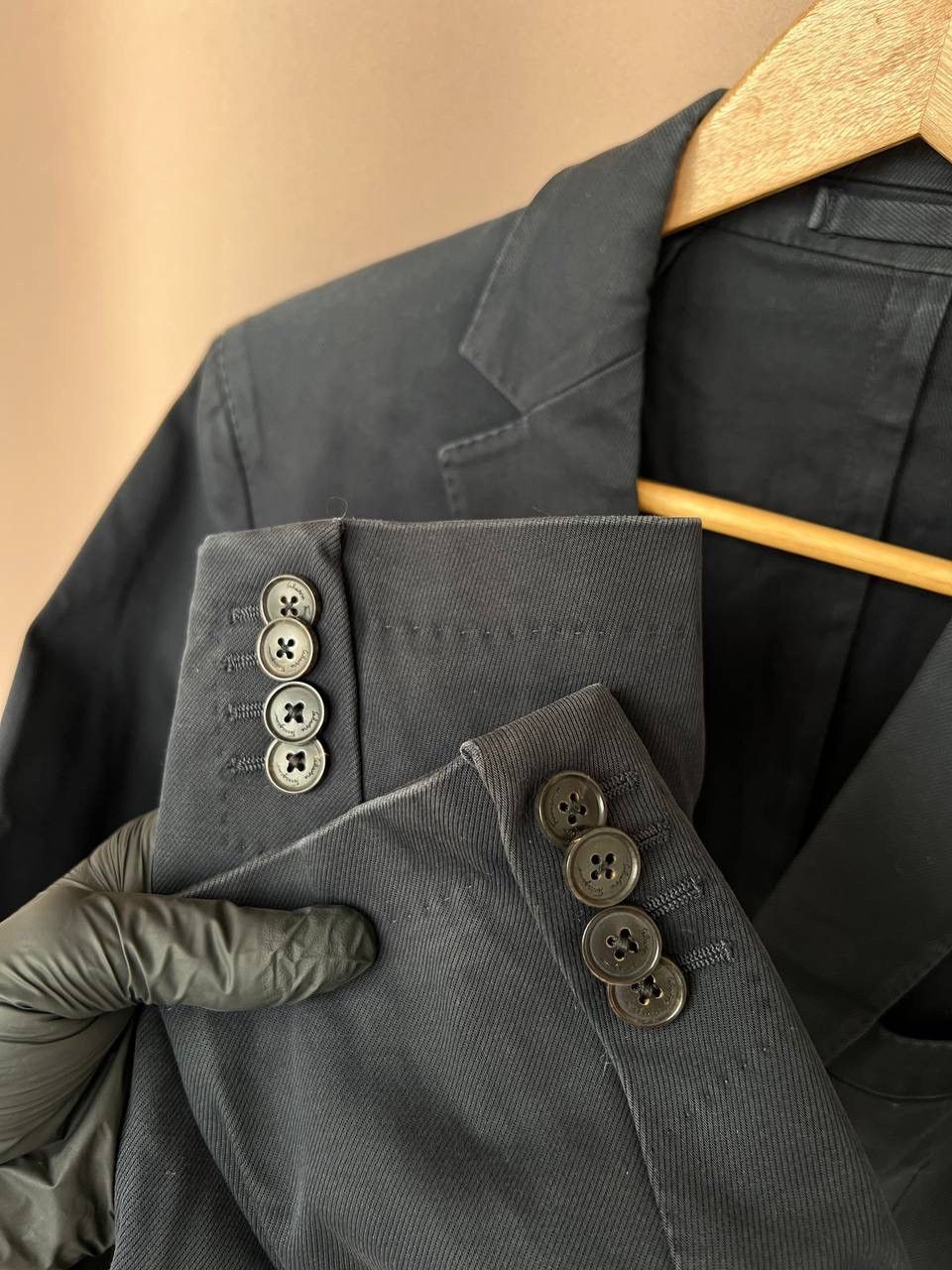 Salvatore Ferragamo Salvatore Ferragamo Vintage Blazer Mens Size 50 (M/L) Button Size 46R - 15 Thumbnail