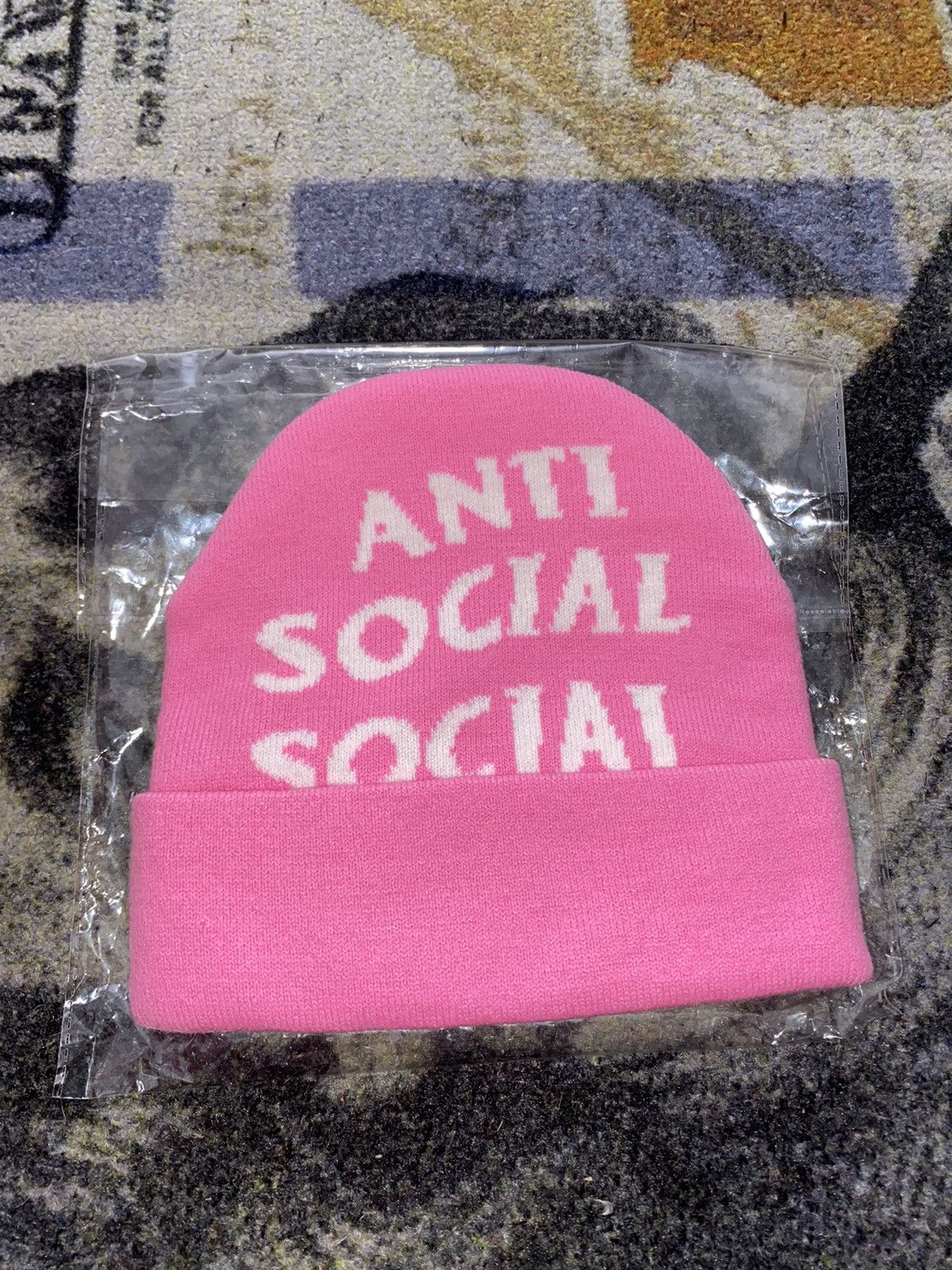 Anti Social Social Club Anti Social Social Club Logo Beanie Size ONE SIZE - 2 Thumbnail