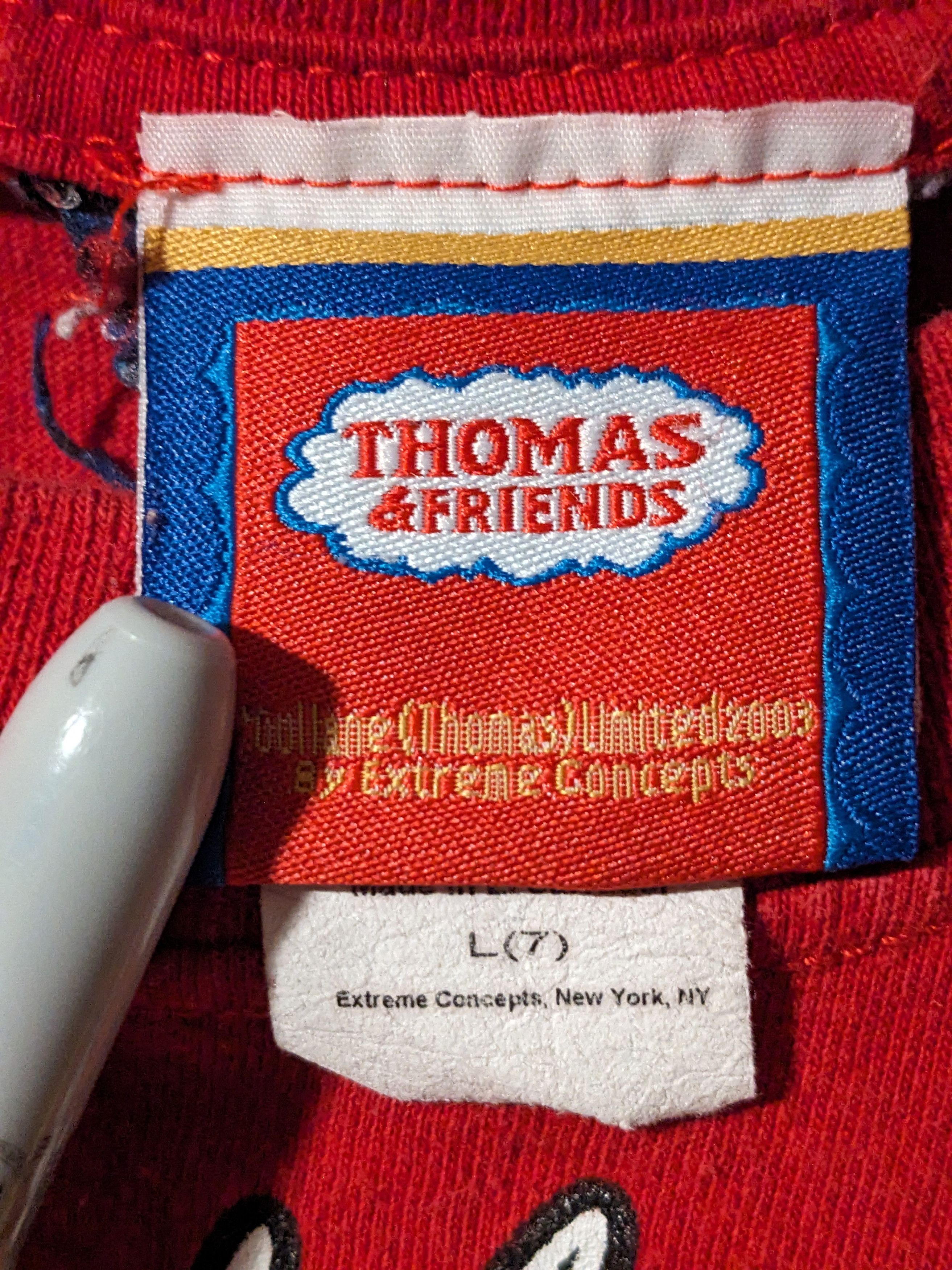 Cartoon Network × Vintage Vintage Y2K Thomas the Tank Engine Youth Large Long-Sleeve Size US L / EU 52-54 / 3 - 3 Thumbnail