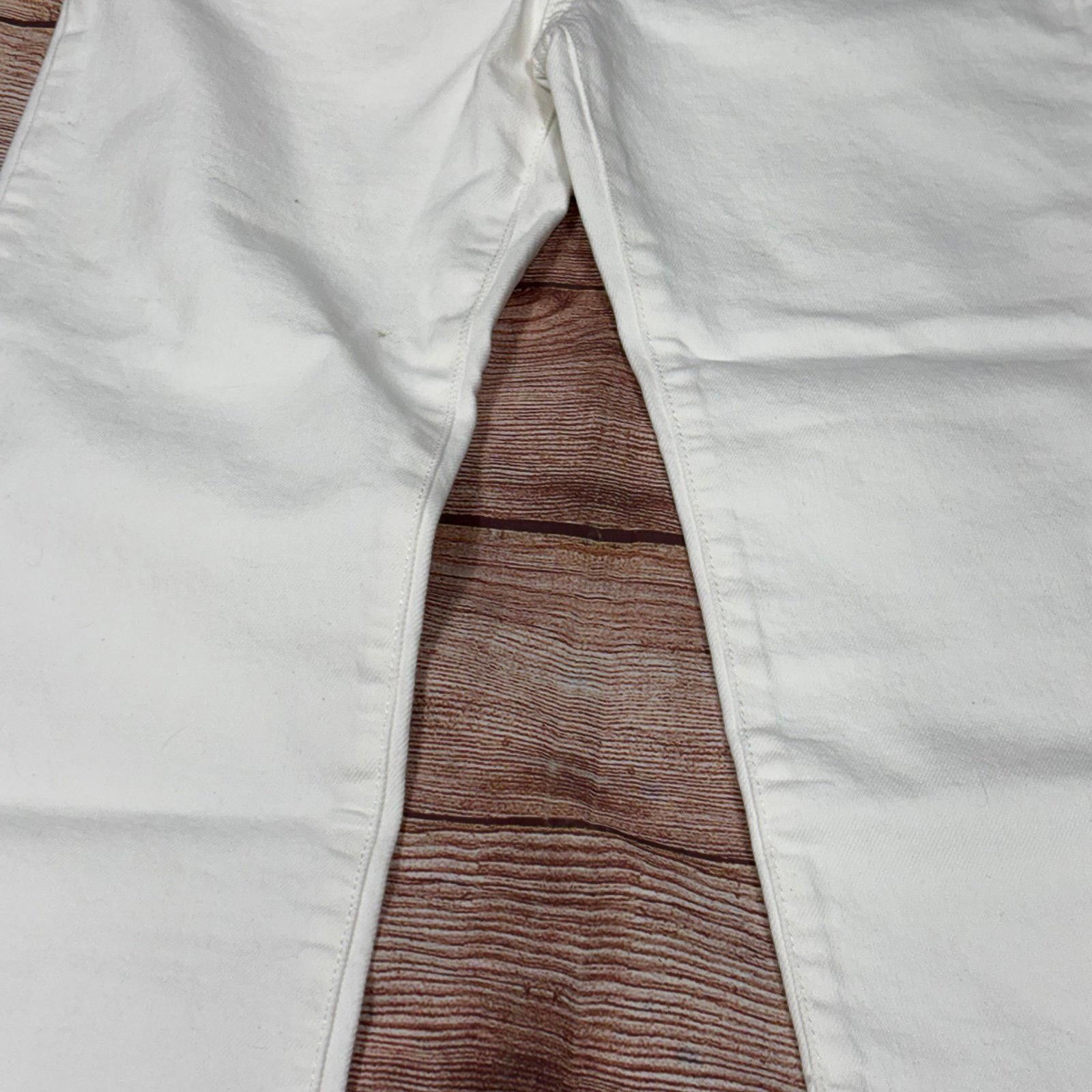 Other Cat & Jack White Wide Leg Stretch Pants Girls 8 Size 24" / US 00 / IT 34 - 3 Thumbnail