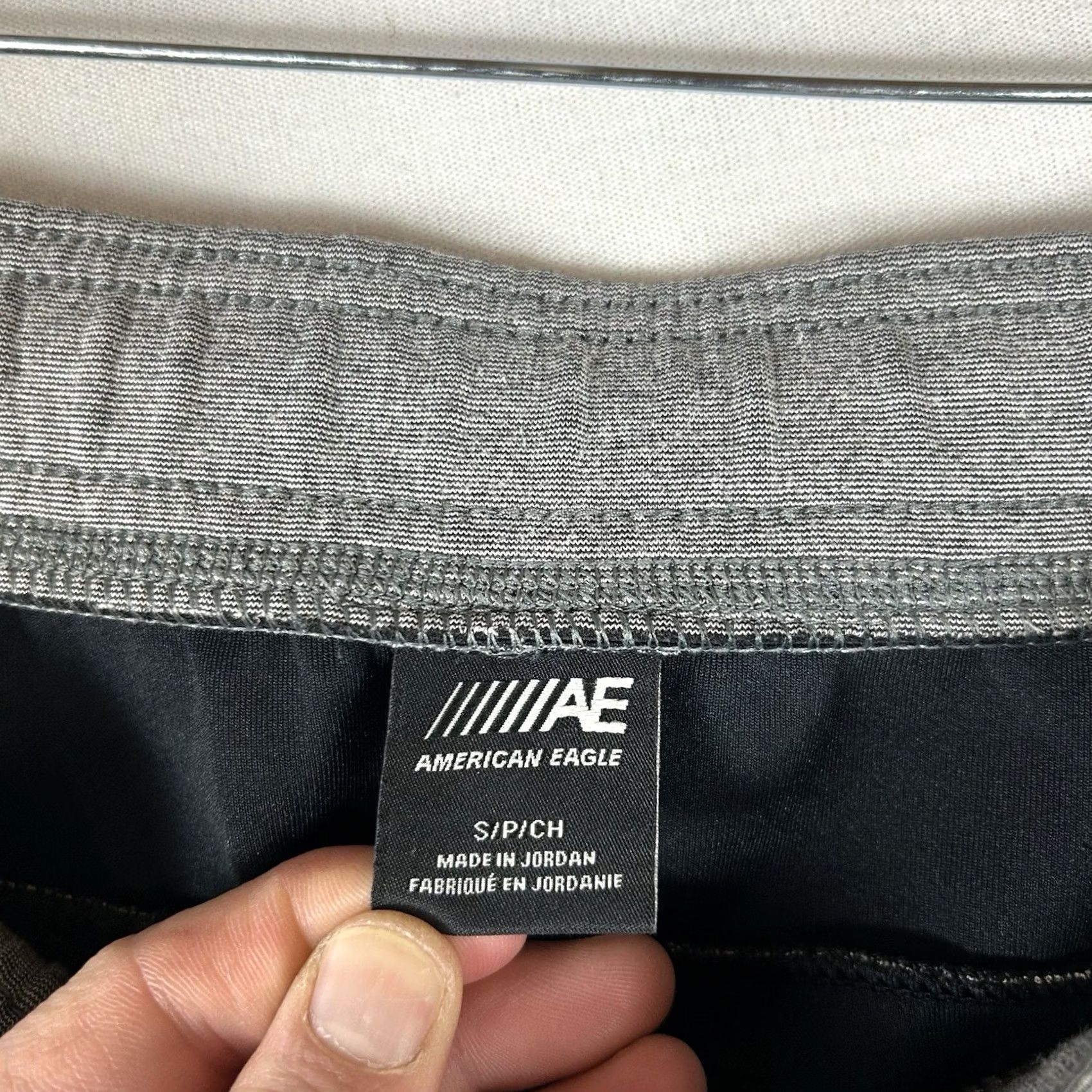 American Eagle Outfitters American Eagle Joggers Mens Small Gray Elastic Waist Drawstring Comfort Sports Size US 29 - 5 Thumbnail