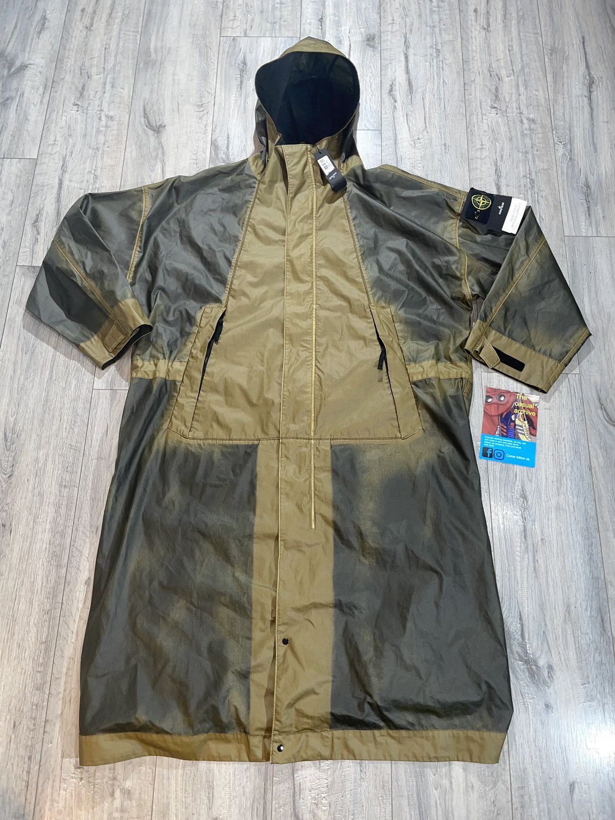 Stone Island Stone island hand sprayed mussola gommata Size US XXL / EU 58 / 5 - 1 Thumbnail