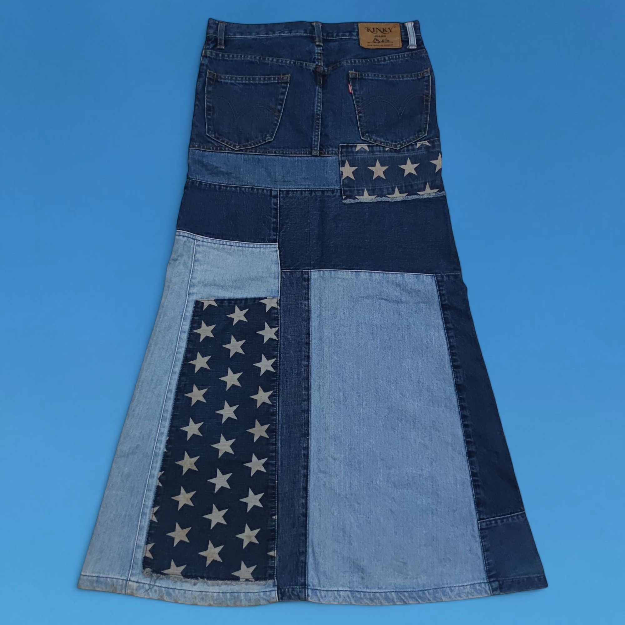 Hysteric Glamour 2000s Hysteric Glamour Patchwork Skirt Size 30" / US 8 / IT 44 - 2 Thumbnail