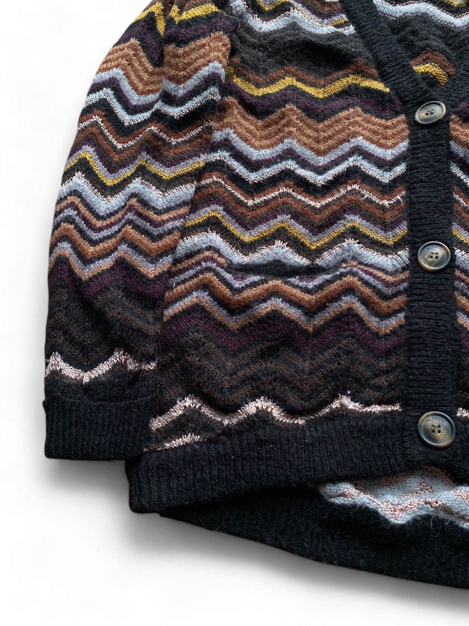Missoni Missoni Coloured knit Cardigan Mohair Size S / US 4 / IT 40 - 5 Thumbnail