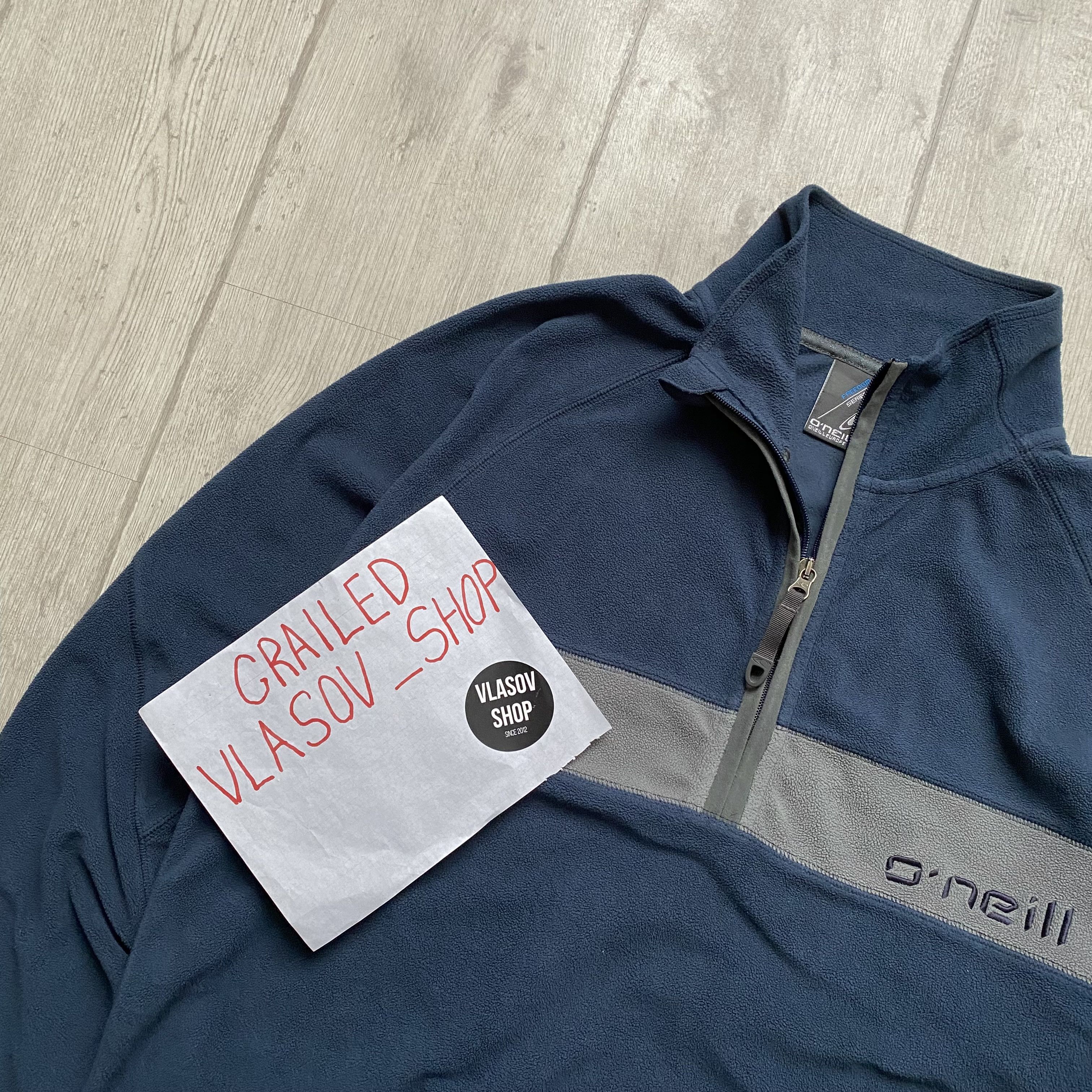 O'Neill 🏔️ Vintage 90s O’neill Fleece 1/4 Zip Sweatshirt Sweater Size US XL / EU 56 / 4 - 6 Thumbnail