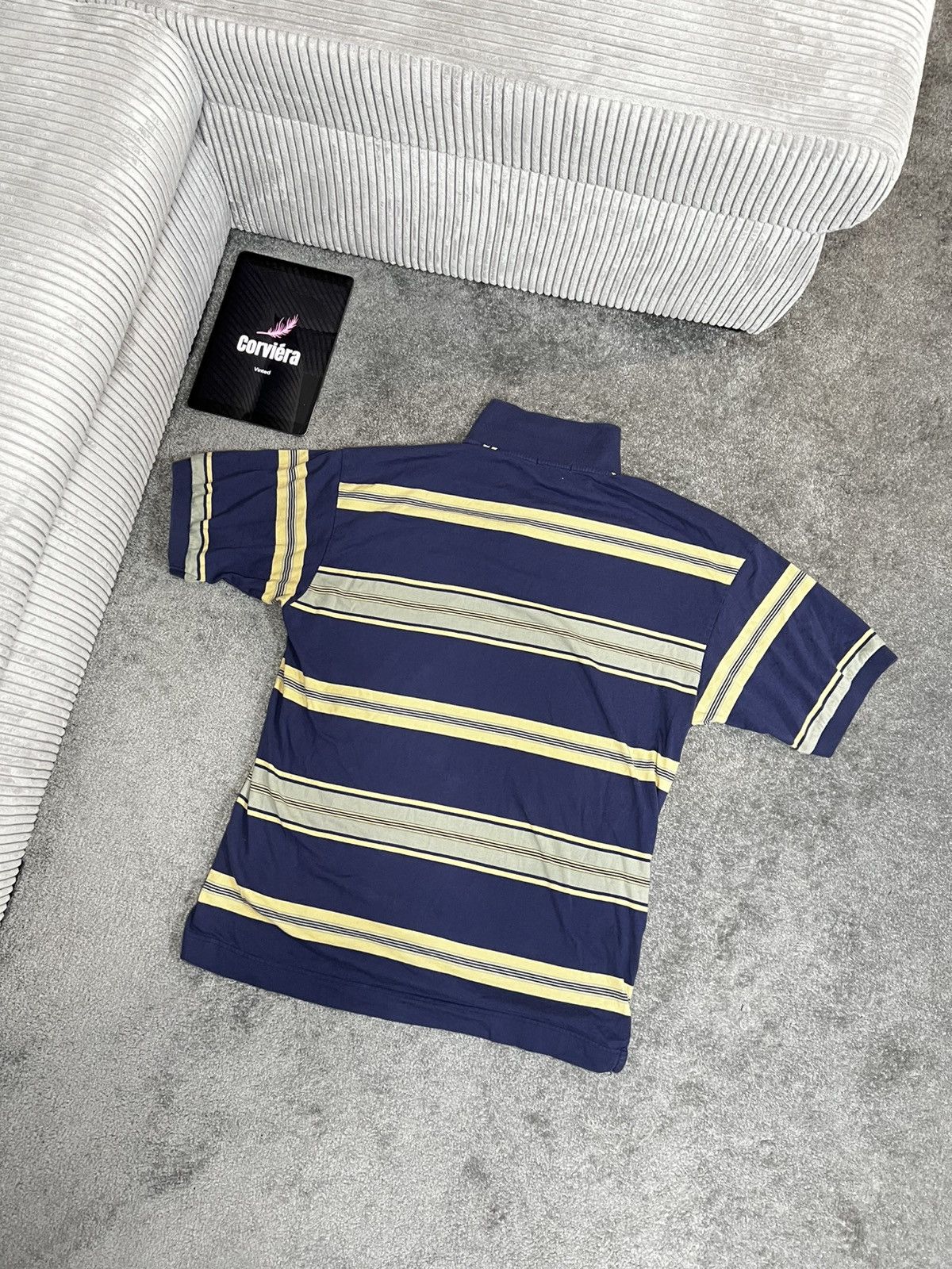 Designer × Nautica × Vintage Nautica Vintage Striped Polo Shirt Size US XL / EU 56 / 4 - 3 Thumbnail