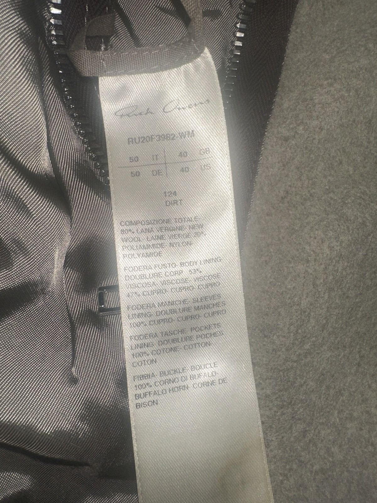 Rick Owens Rick Owens FW20 Performa Trench Coat DirtSize 50 IT / 40 US Size US M / EU 48-50 / 2 - 4 Thumbnail