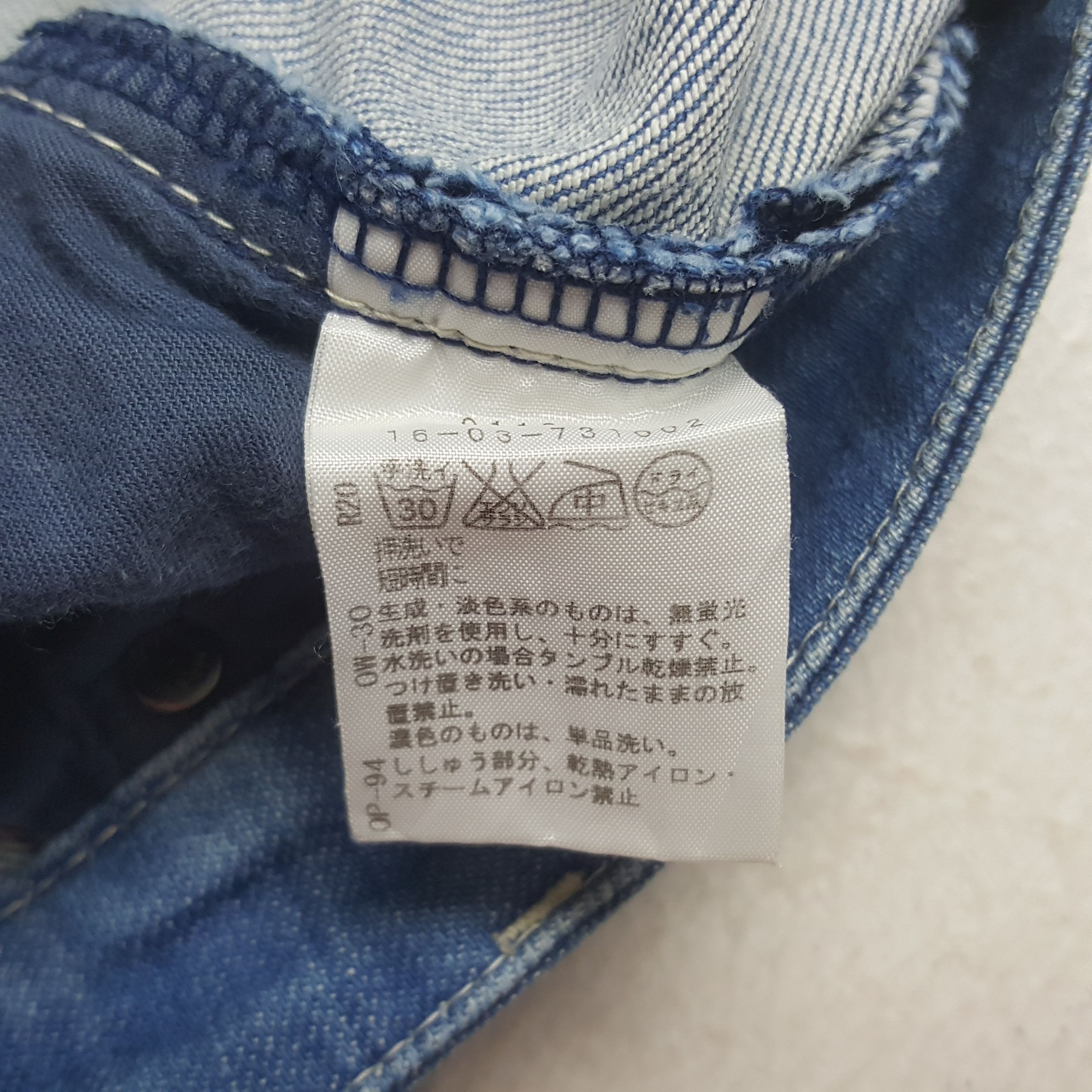 Vivienne Westwood Vintage Vivienne Westwood Red Label Denim Jeans C297N5 Size 29" - 9 Thumbnail