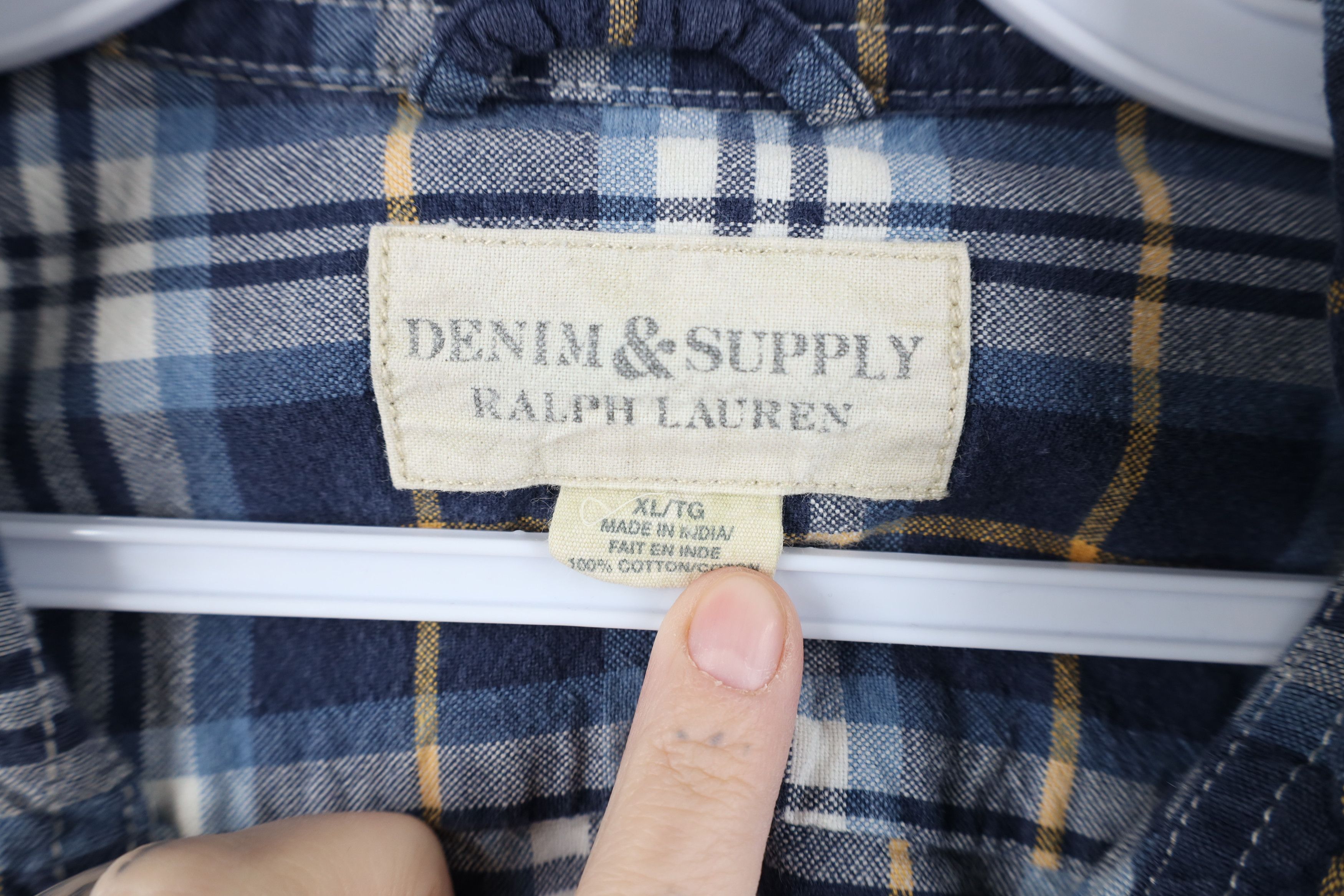 Ralph Lauren Vintage Ralph Lauren Denim Supply Collared Button Shirt Size US XL / EU 56 / 4 - 7 Thumbnail