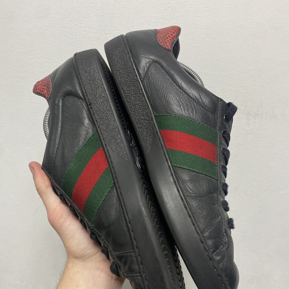 Gucci Gucci ace shoes sneakers Size US 8 / EU 41 - 7 Thumbnail