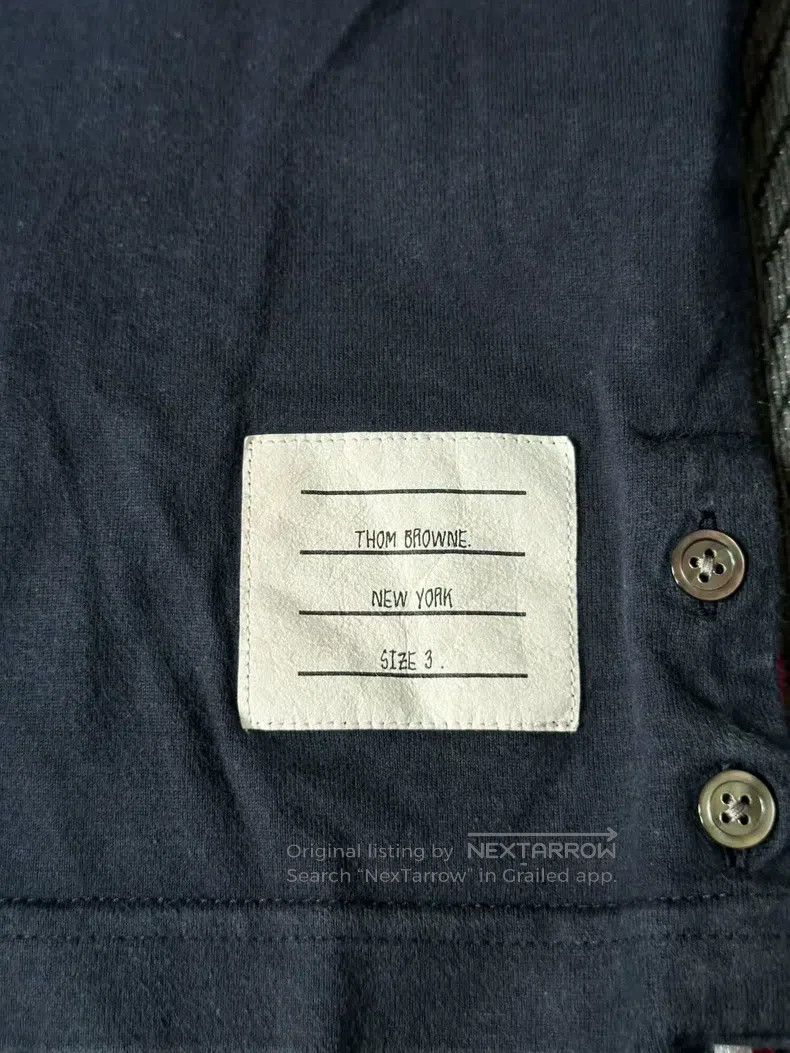 Thom Browne Thom Browne Blue armband long sleeves Size US XL / EU 56 / 4 - 4 Thumbnail
