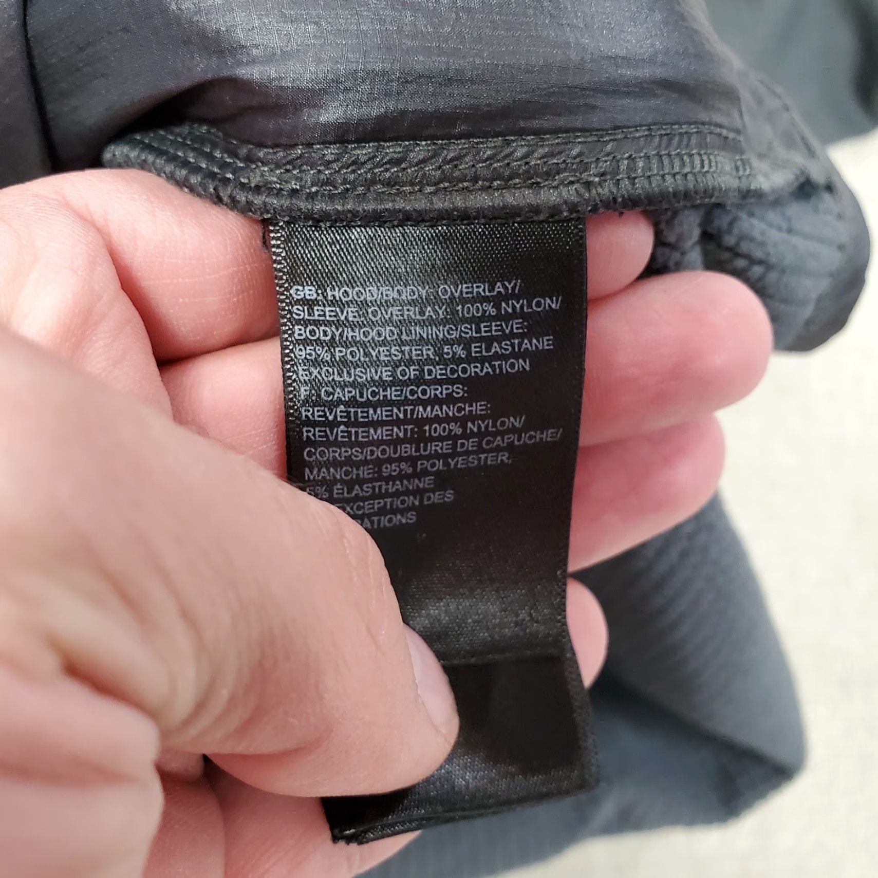 The North Face The North Face Jacket Mens M Black Windbreaker Coat Waffle Thermal Hooded Size US M / EU 48-50 / 2 - 6 Thumbnail