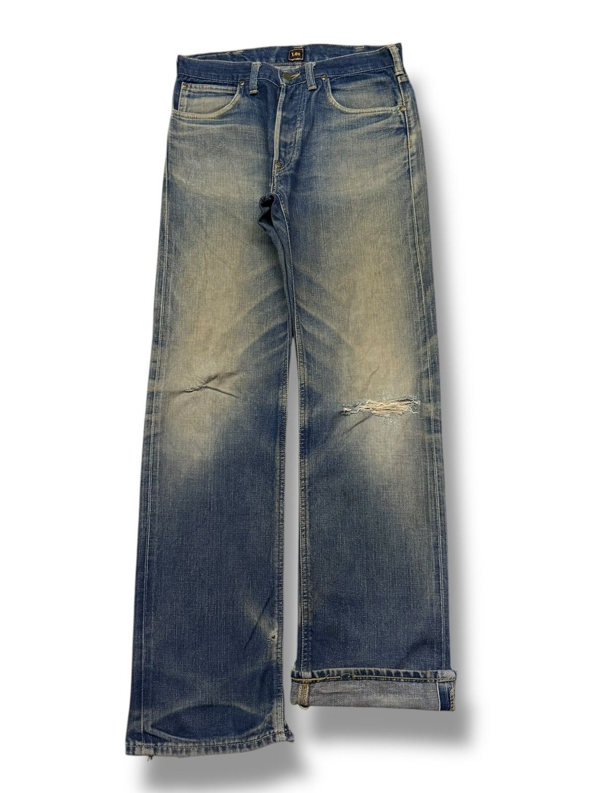 Lee Vintage Lee Union Made Lot 4101 Half Selvedge Japanese Denim Size US 31 - 2 Thumbnail