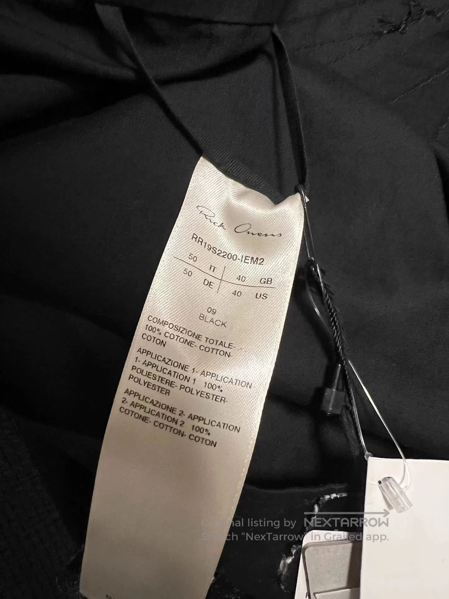 Rick Owens Rick Owens 19ss Unique Short Sleeve Top. Size US M / EU 48-50 / 2 - 8 Thumbnail