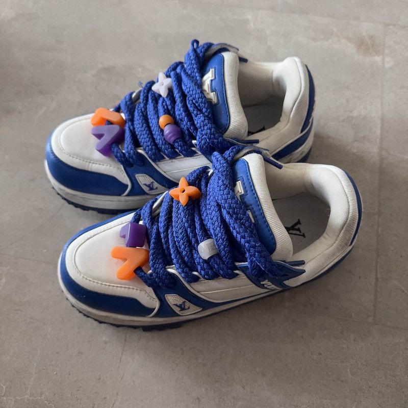 Louis Vuitton Louis Vuitton Trainer Maxi Low-Top Fashion Sneakers 0079 Size US 9.5 / EU 42-43 - 1 Thumbnail