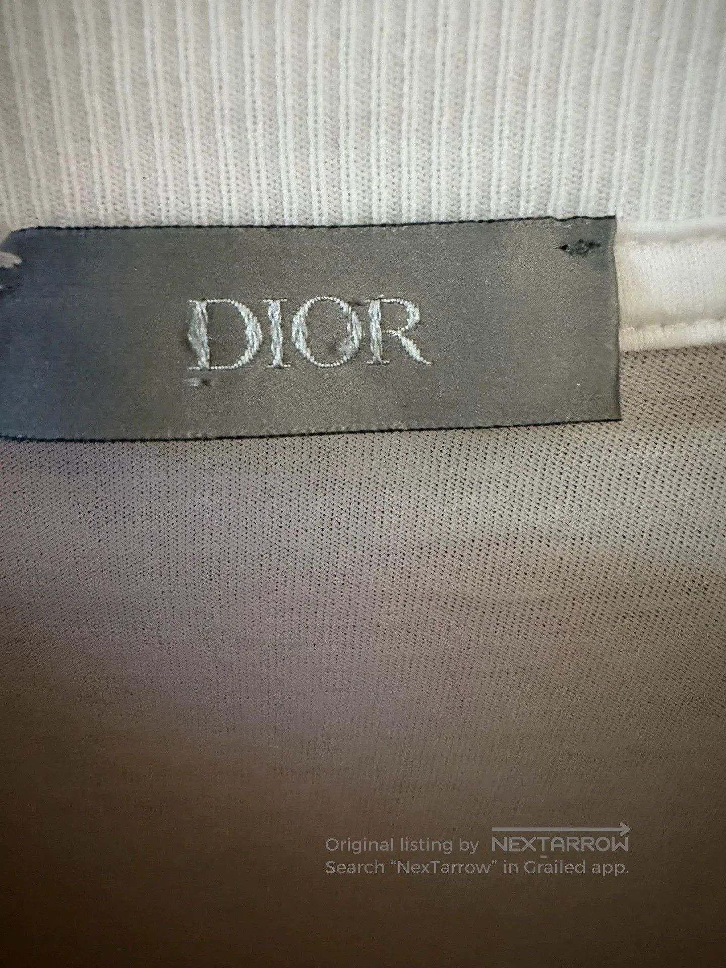Dior dior rose embroidery short sleeve t-shirt. Size US M / EU 48-50 / 2 - 3 Thumbnail