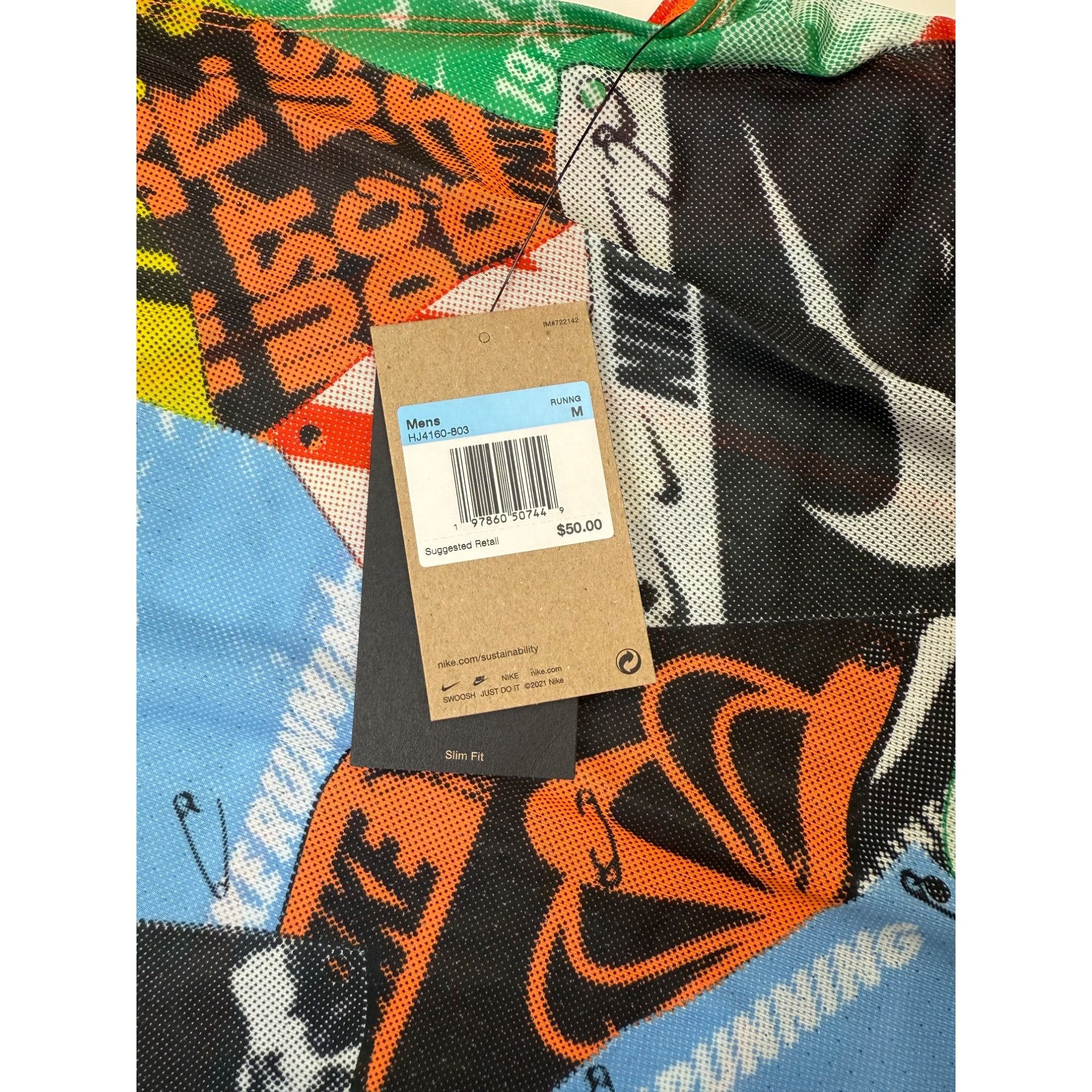 Nike Size Medium - Nike Dri-Fit Fast Run Energy Running Singlet G Size US M / EU 48-50 / 2 - 7 Thumbnail
