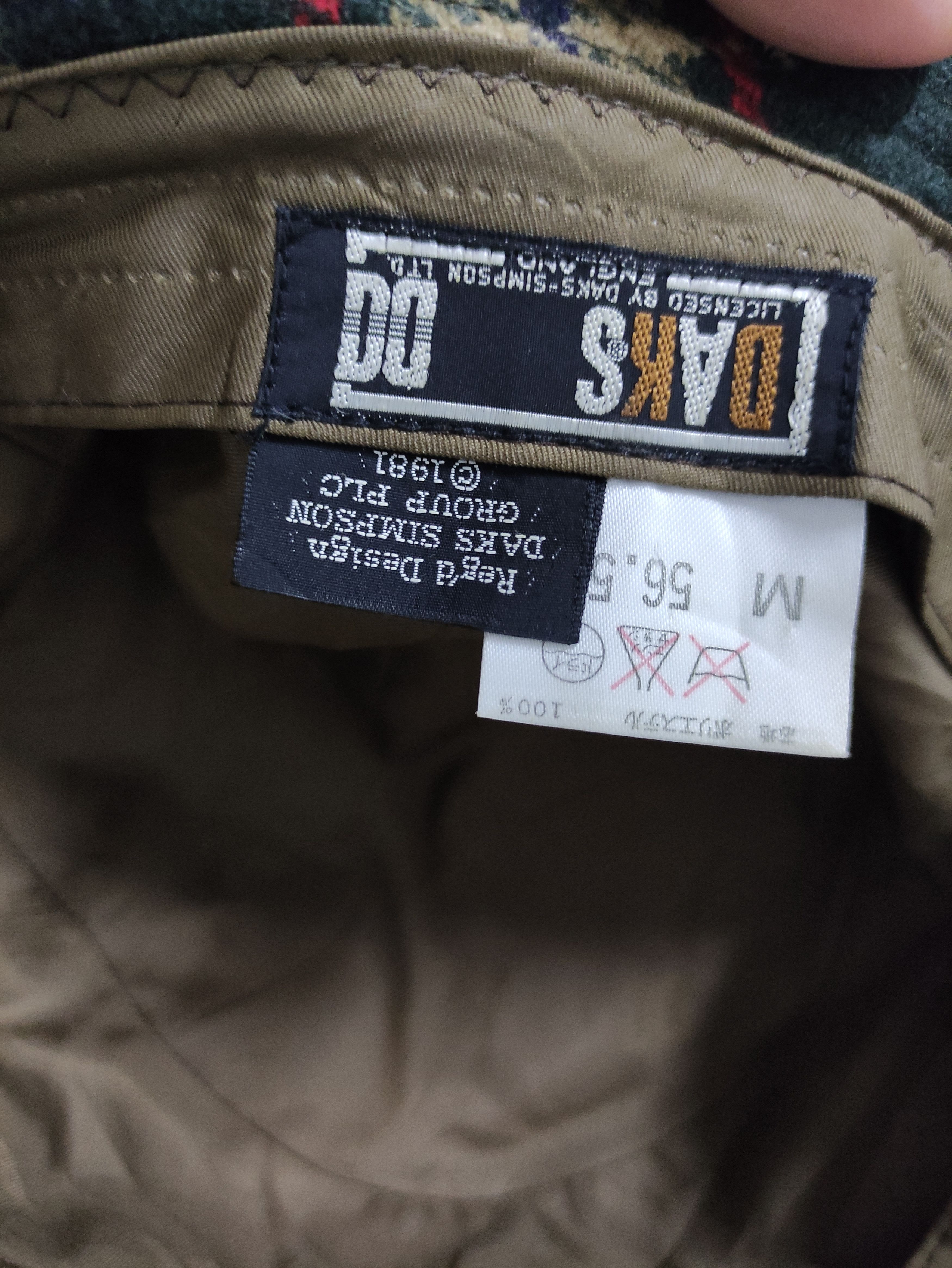 DAKS × Vintage DAKS LONDON VINTAGE WOOL BUCKET HAT Size ONE SIZE - 10 Thumbnail