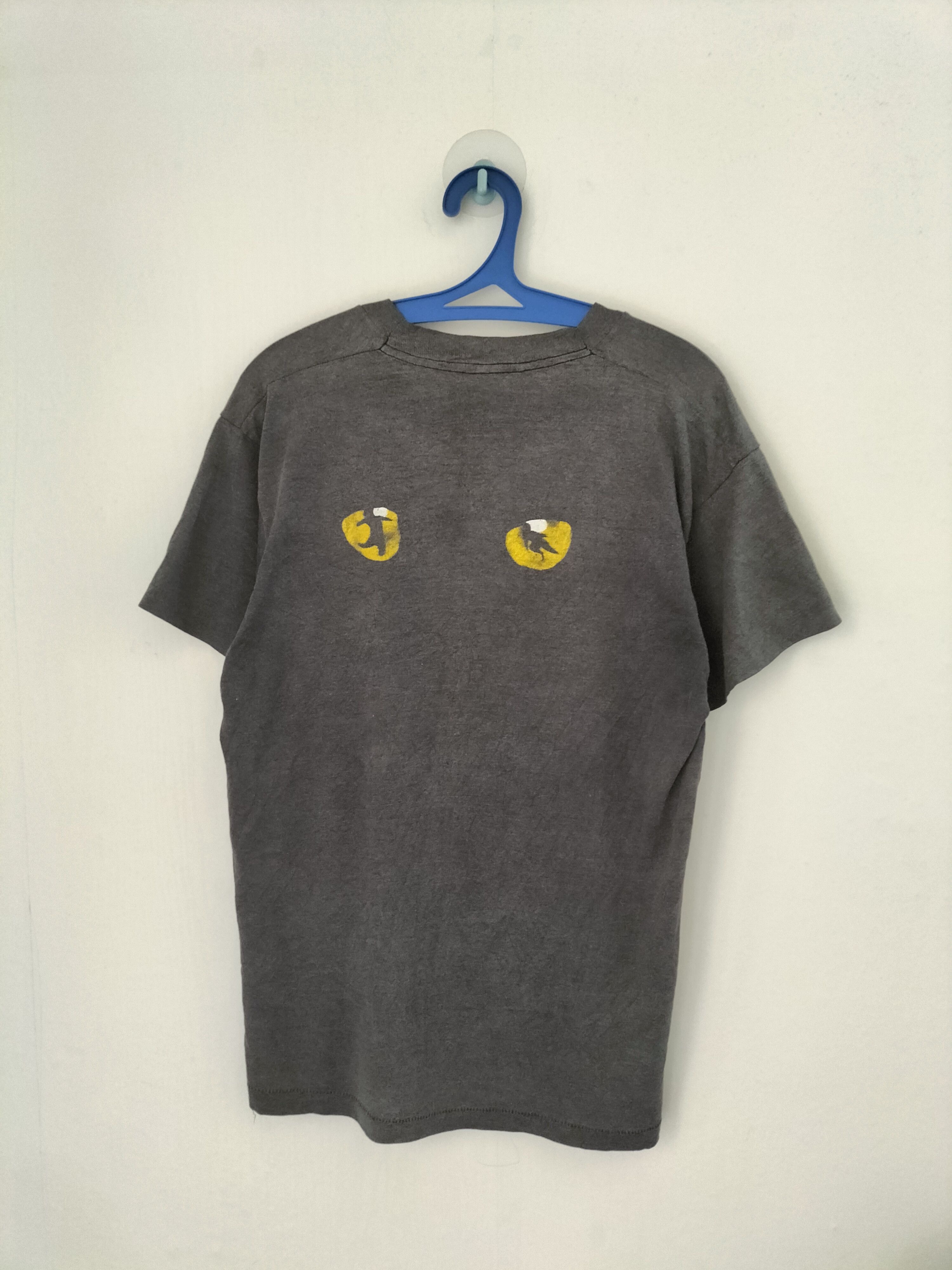 Vintage Vintage 80s Cats Movie Tee Size US M / EU 48-50 / 2 - 1 Thumbnail